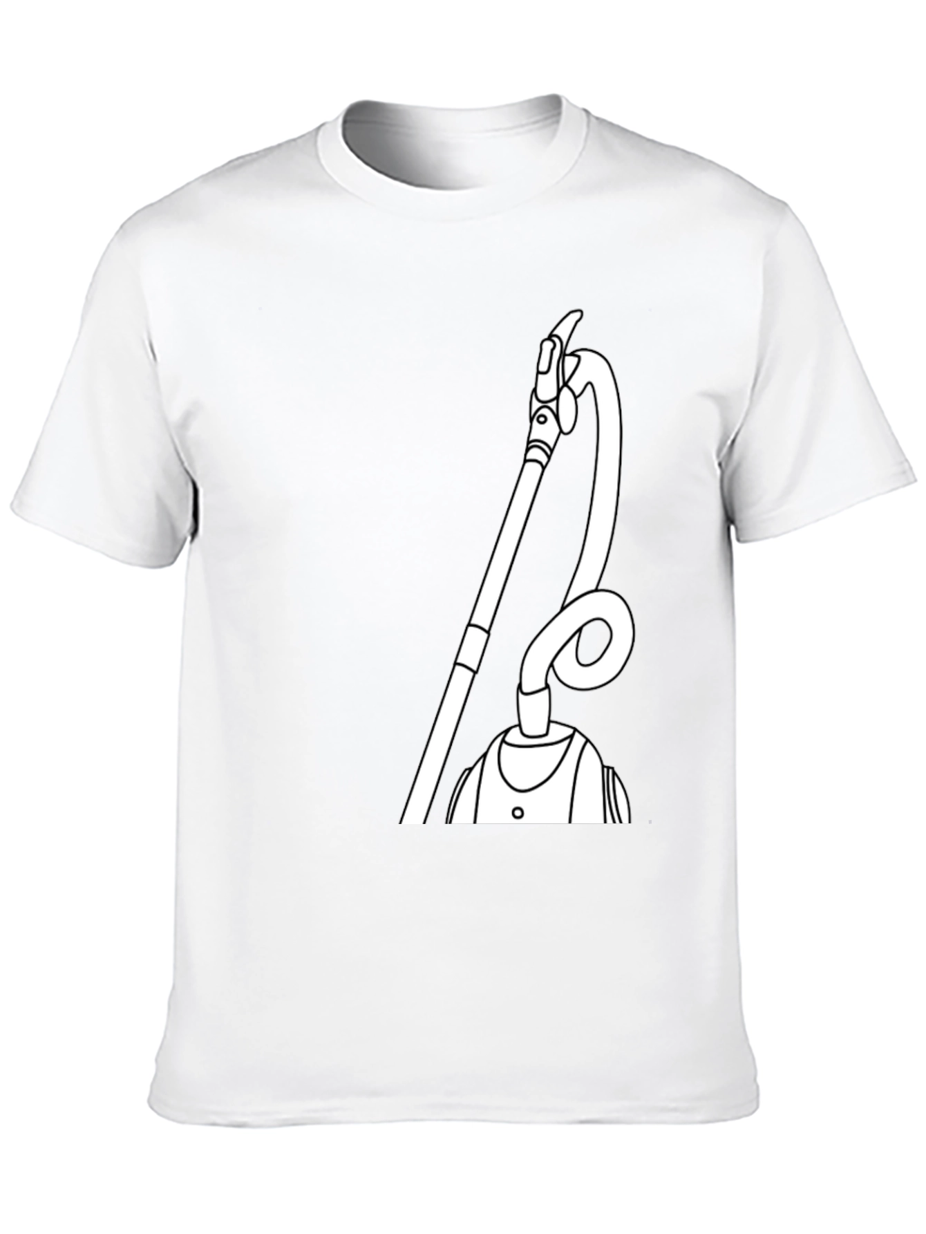 Funny Vacuum T-Shirt - Unique Graphic Tee