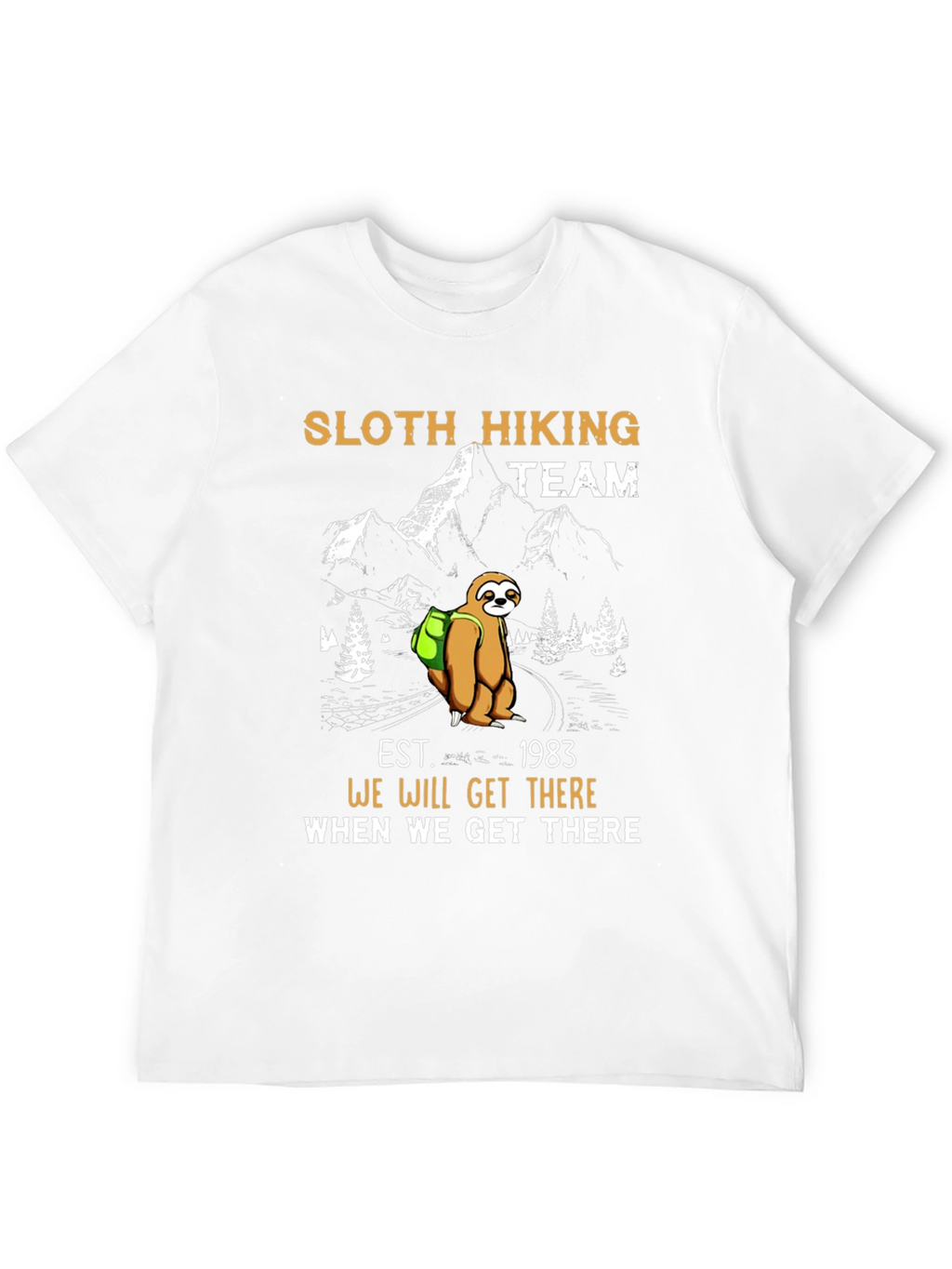 Sloth Hiking Team T-Shirt - Est. 1983