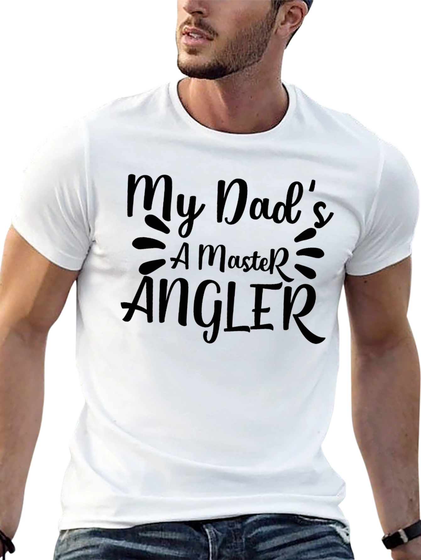 My Dads a Master Angler Graphic Tee