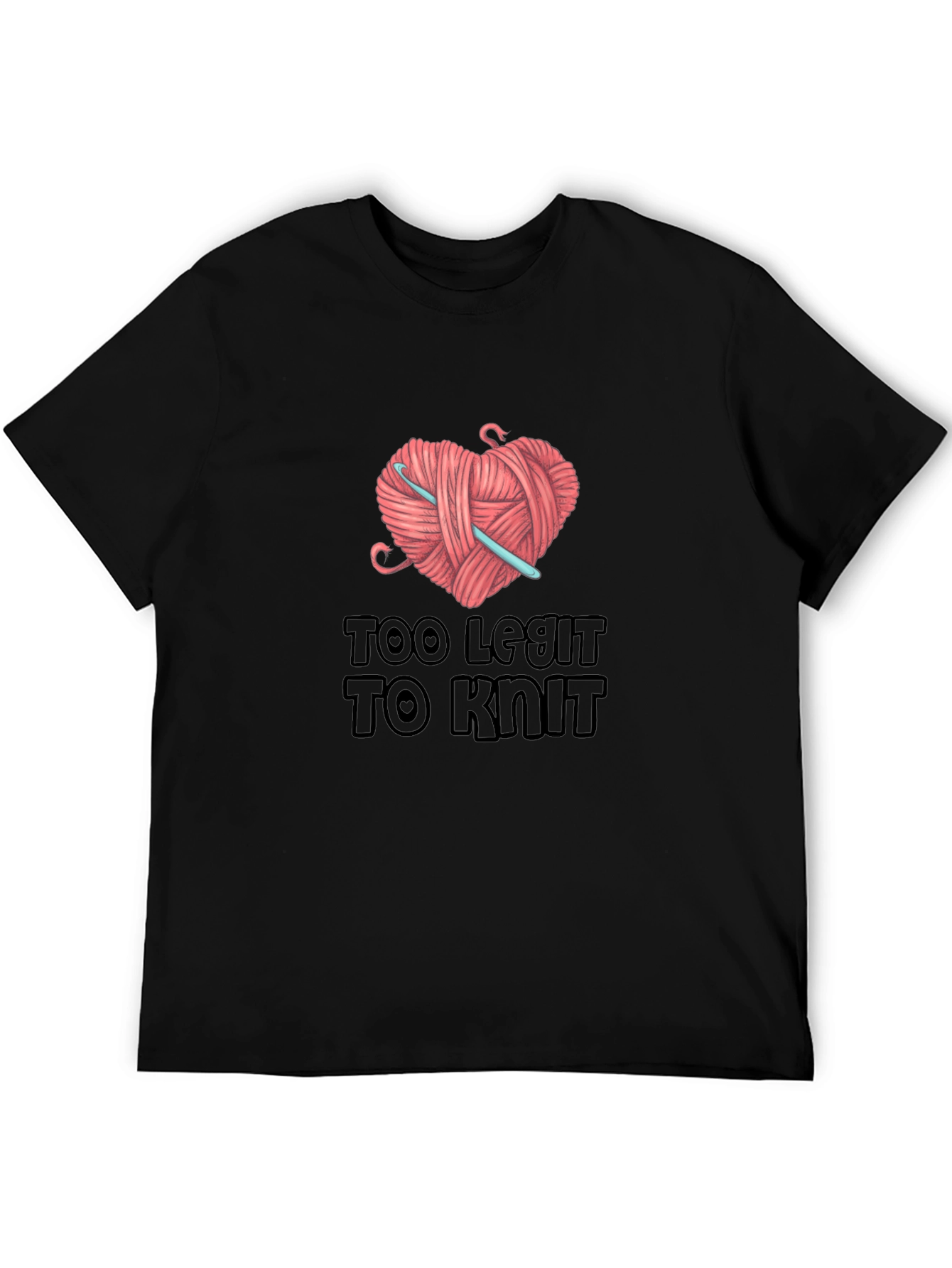 Too Legit to Knit Graphic T-Shirt