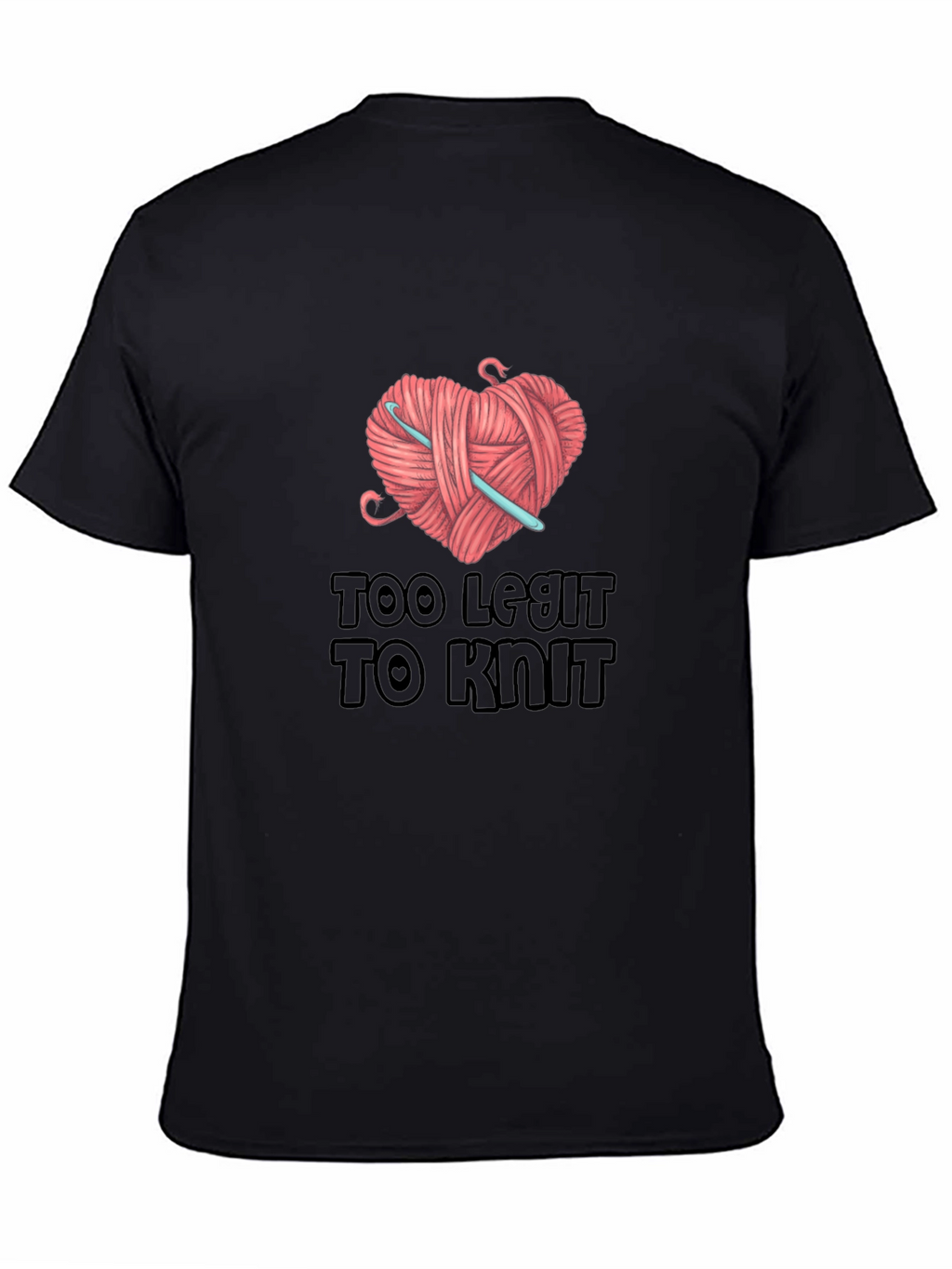 Too Legit to Knit Graphic T-Shirt
