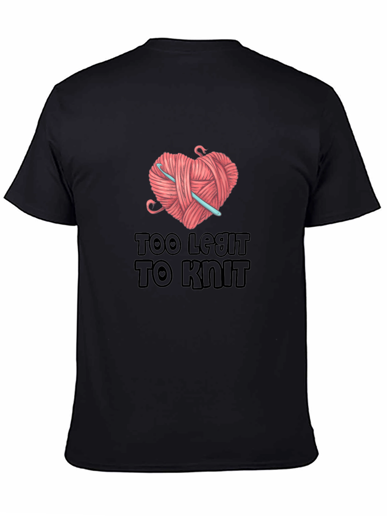 Too Legit to Knit Graphic T-Shirt