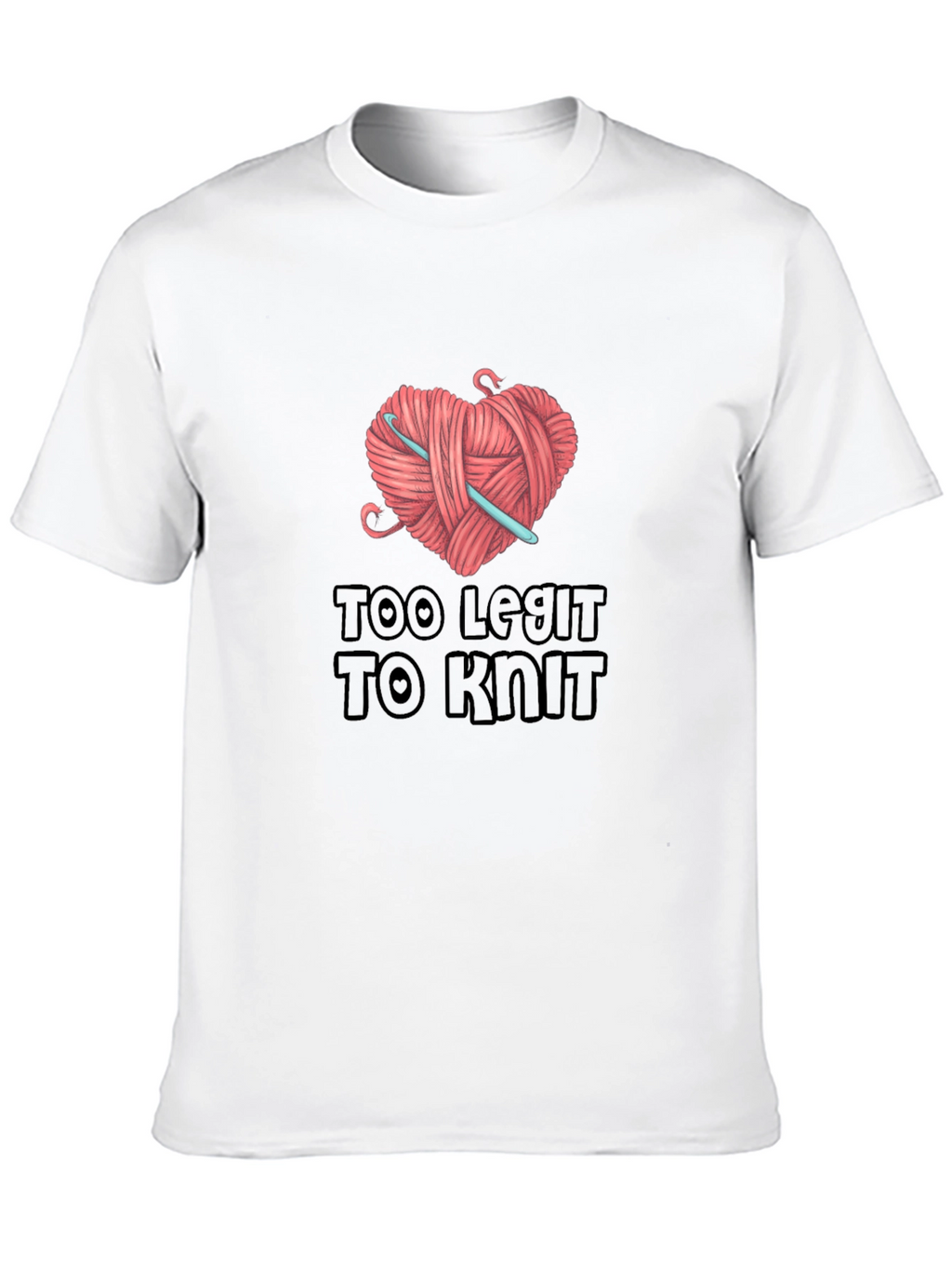 Too Legit to Knit Graphic T-Shirt