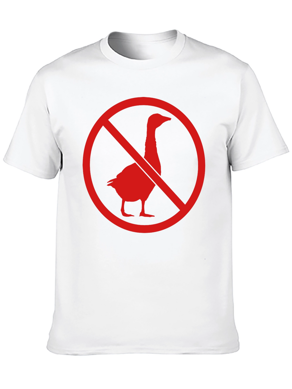 No Geese Allowed Black T-Shirt