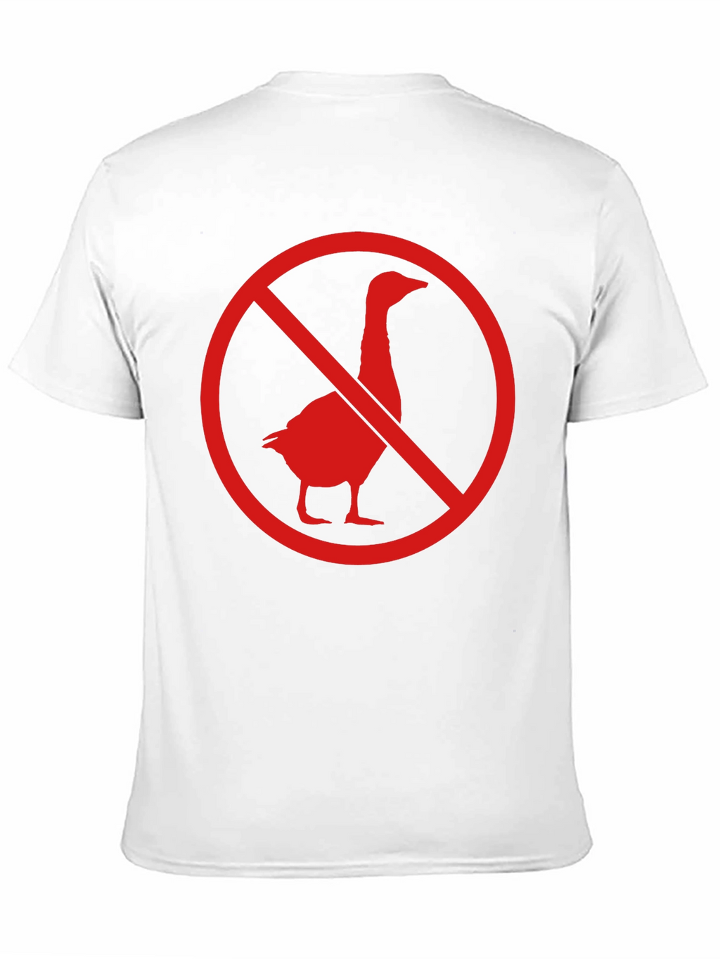 No Geese Allowed Black T-Shirt