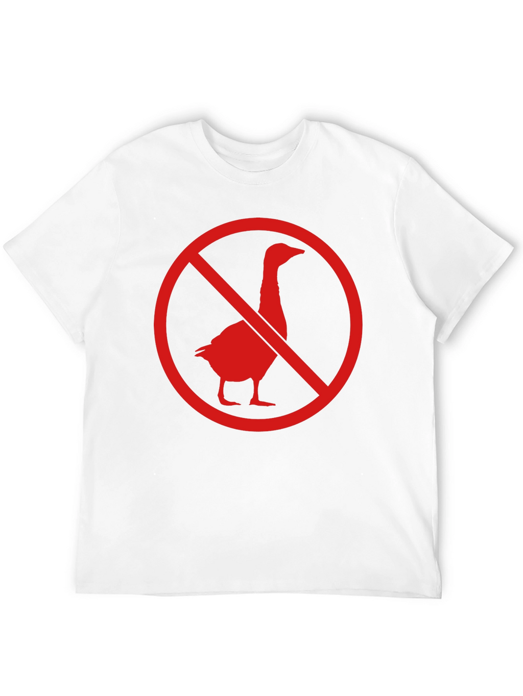No Geese Allowed Black T-Shirt
