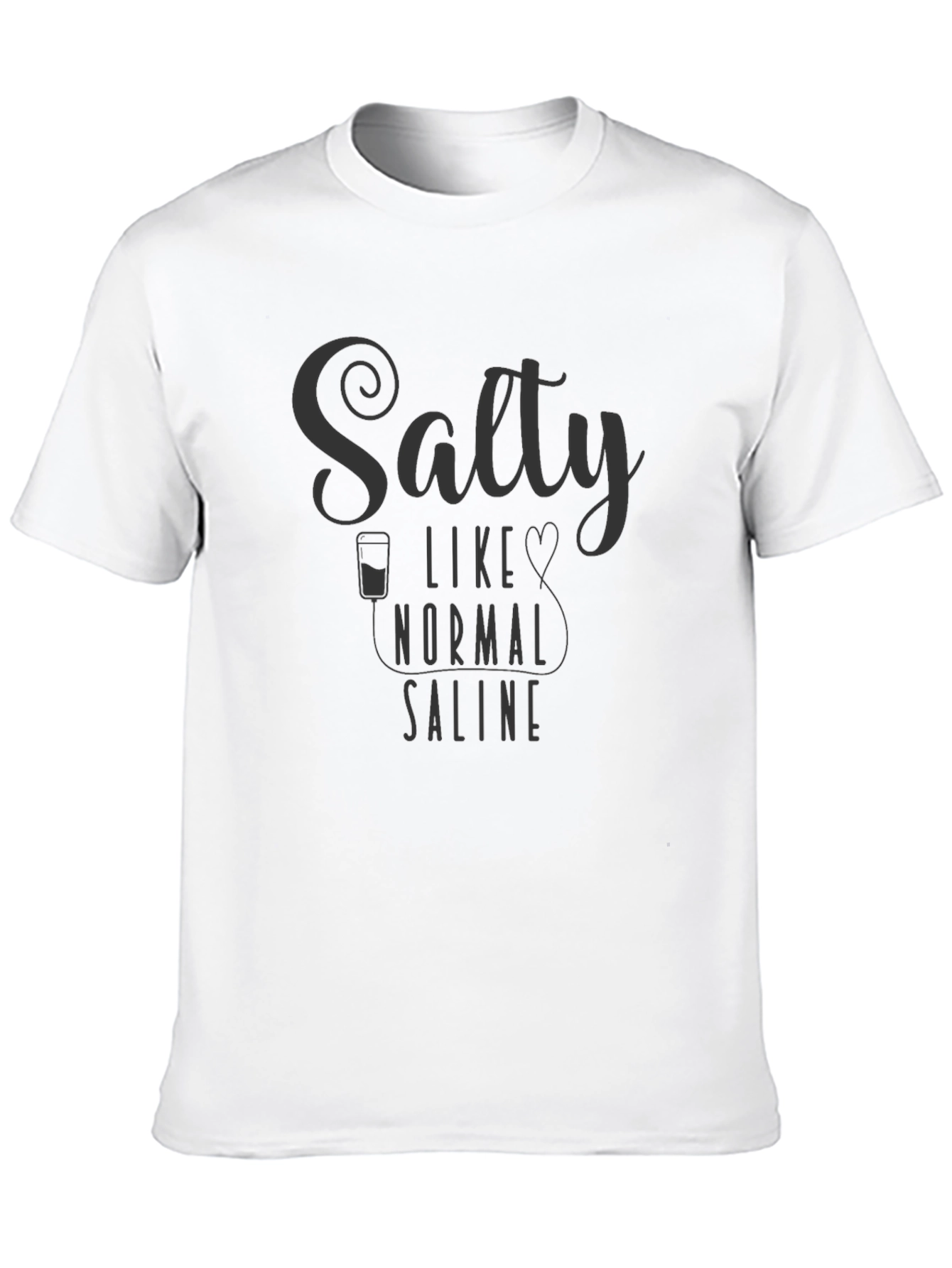 Salty Like Normal Saline Graphic Tee