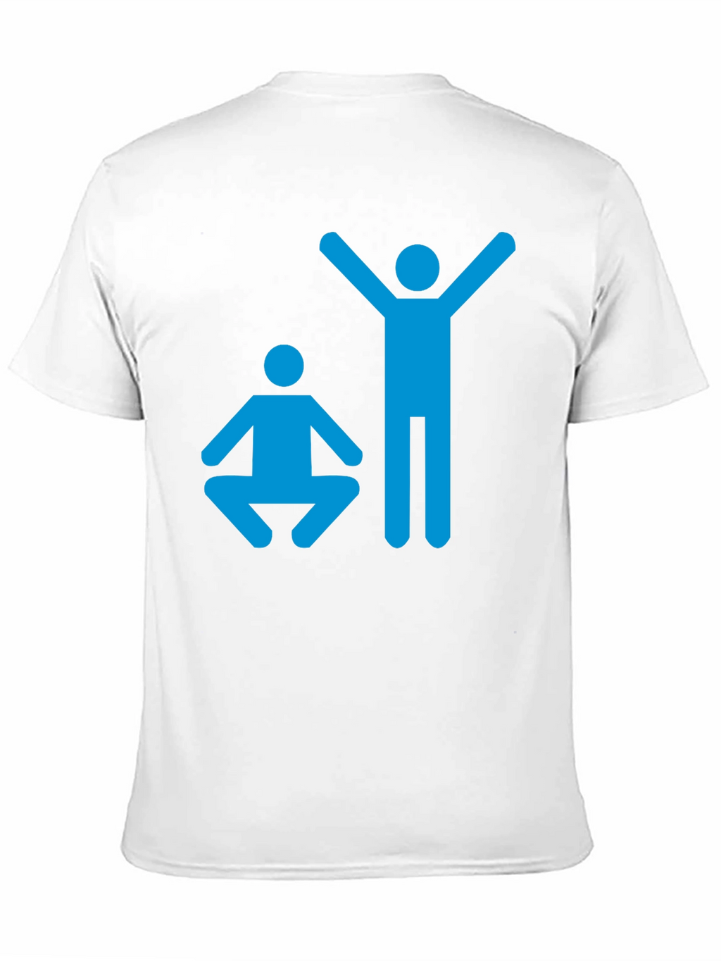 Yoga Pose Graphic T-Shirt - Black Cotton Tee