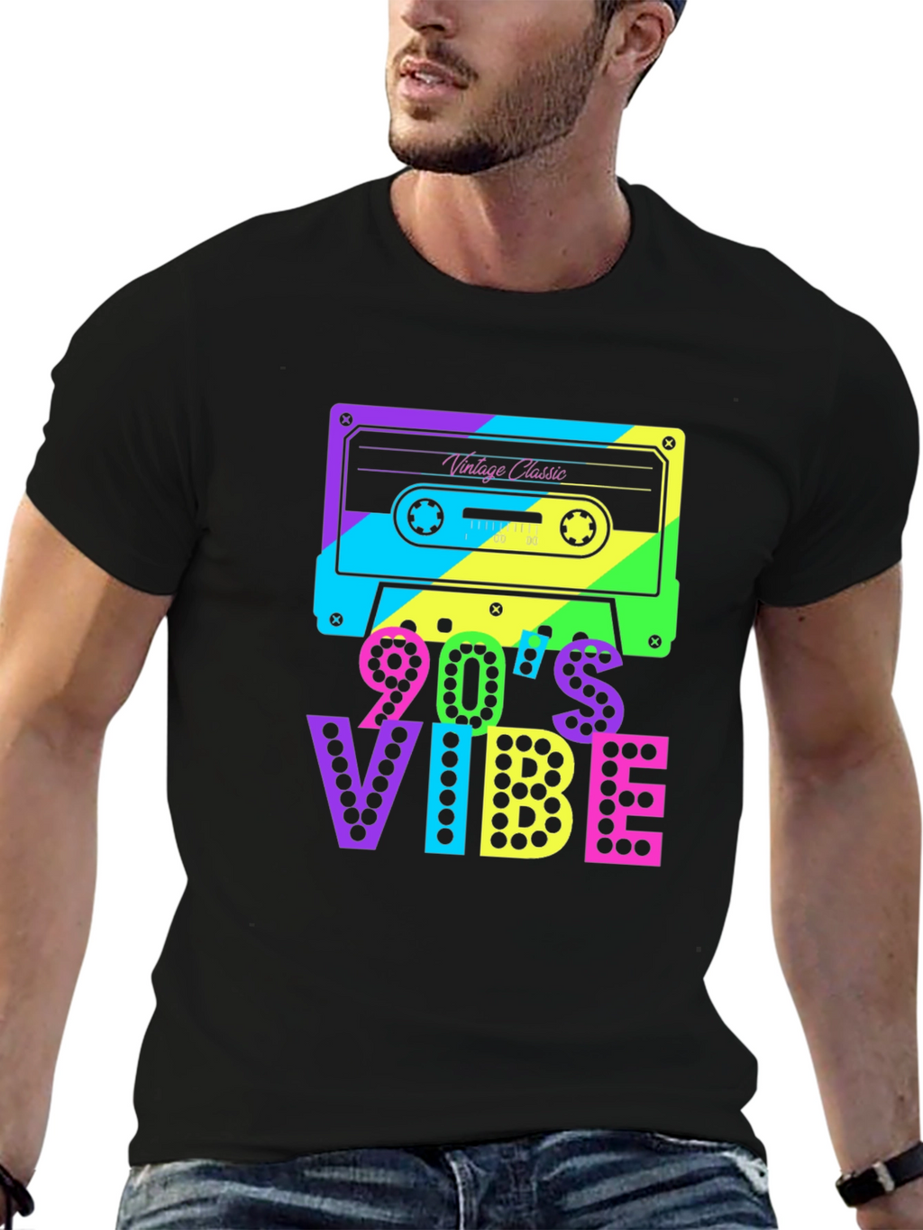 90s Vibe Retro Cassette T-Shirt