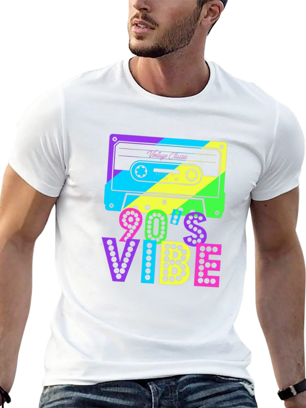 90s Vibe Retro Cassette T-Shirt