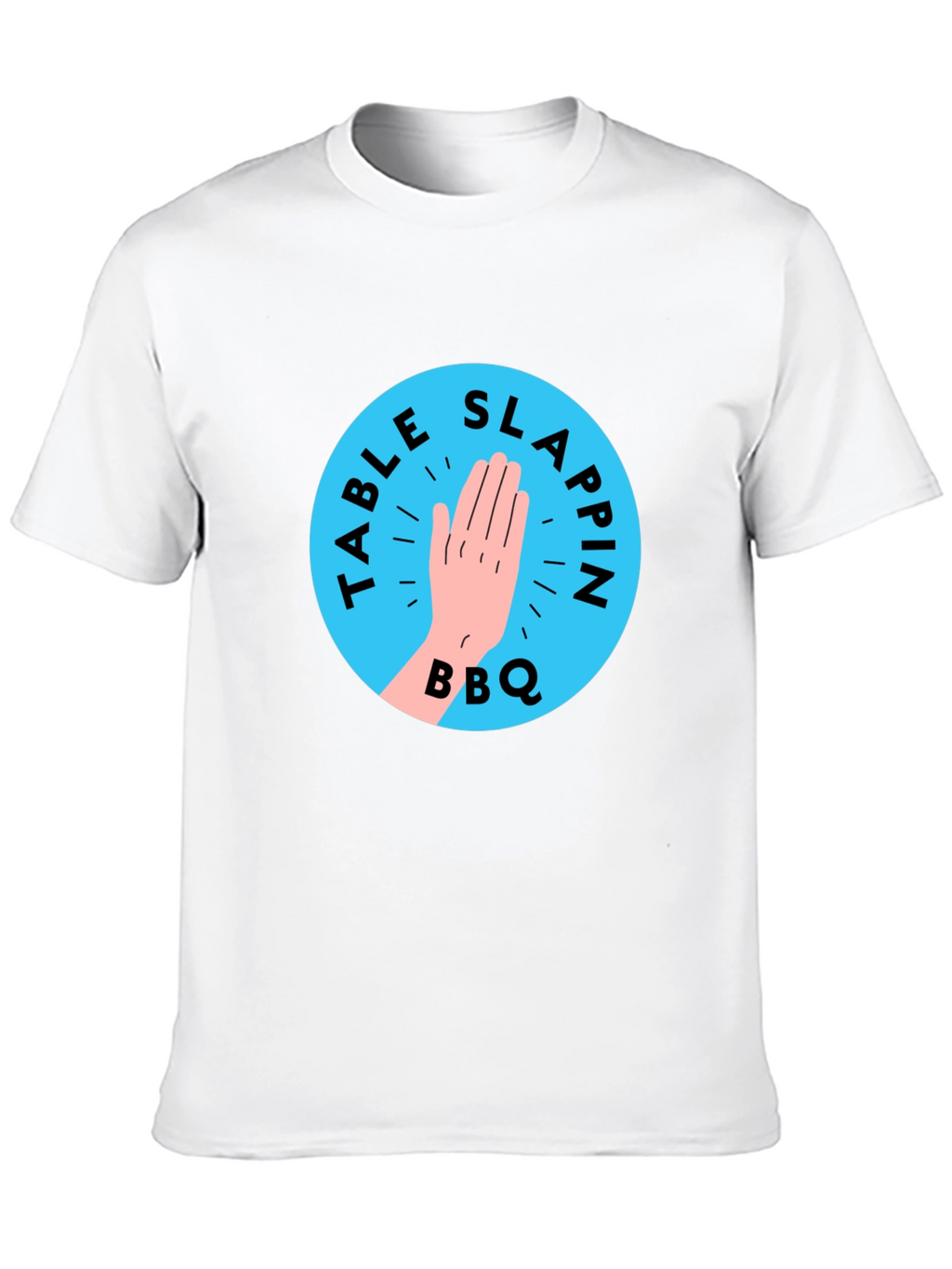 Table Slappin BBQ Black T-Shirt