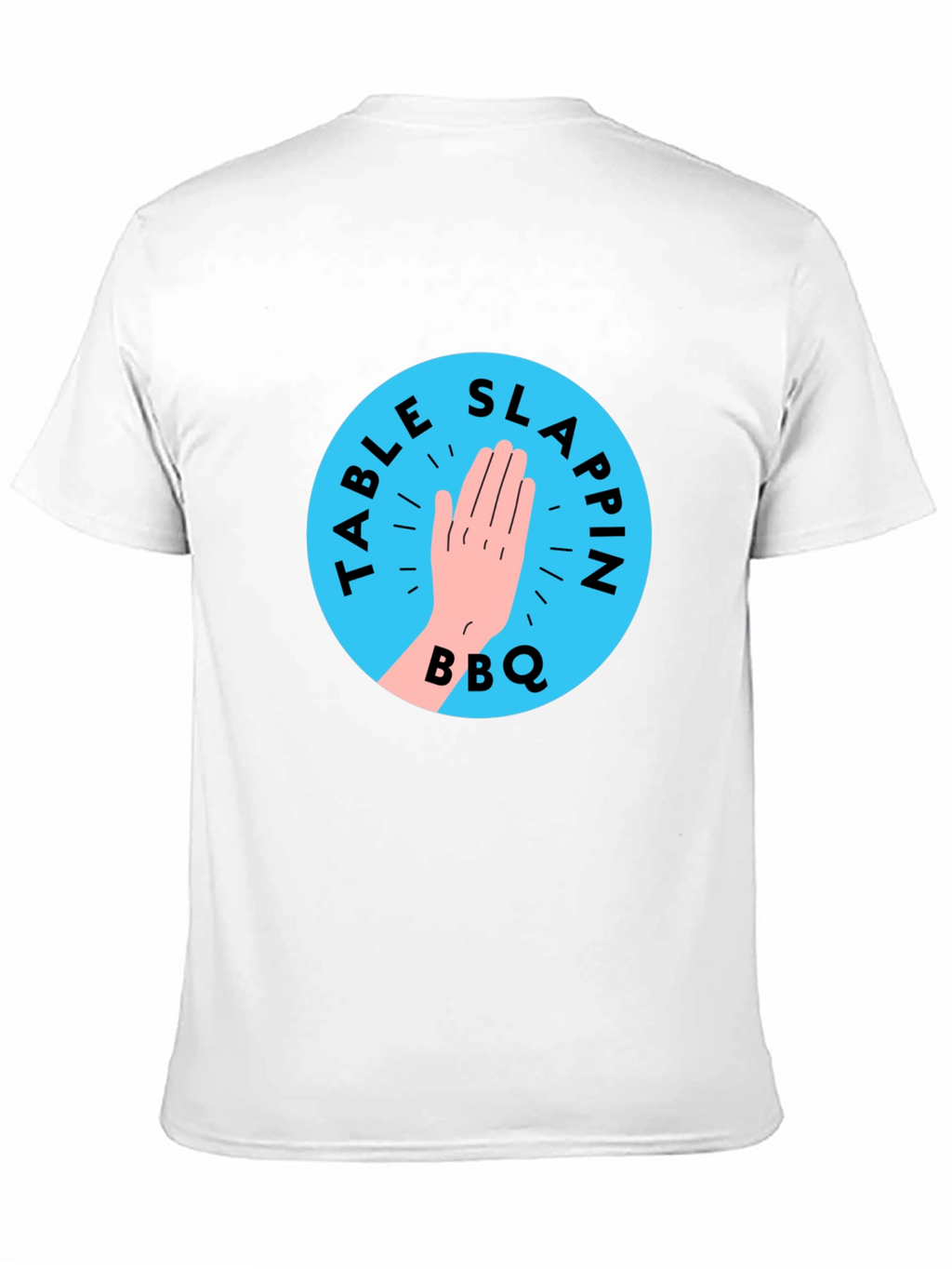 Table Slappin BBQ Black T-Shirt