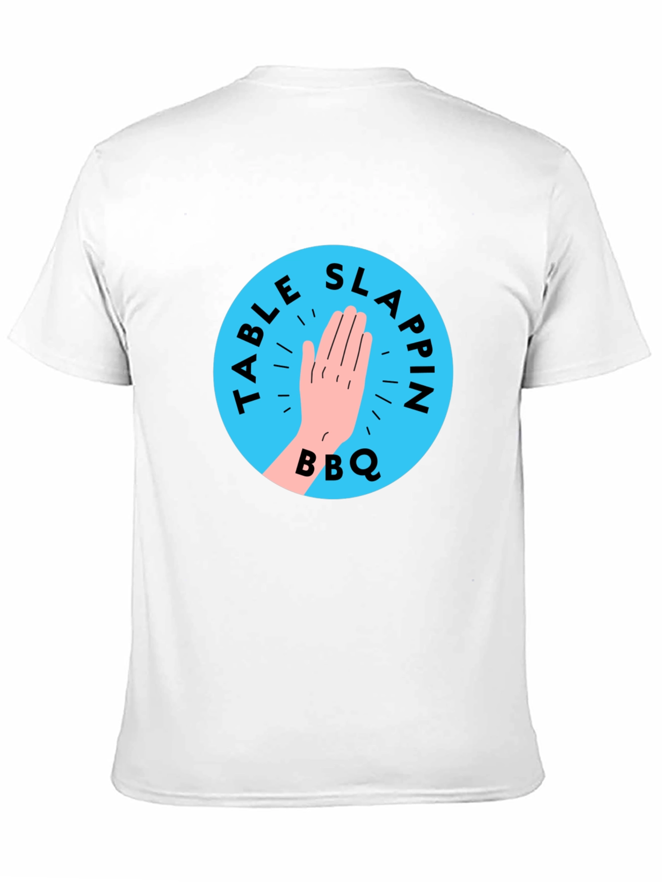 Table Slappin BBQ Black T-Shirt