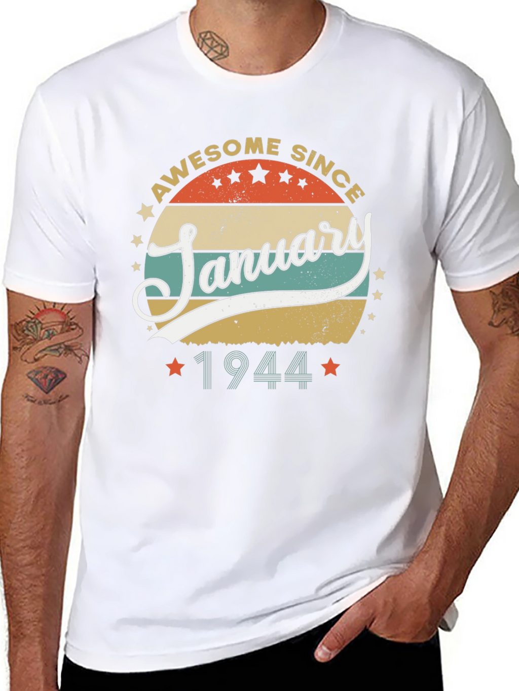 Awesome Since January 1944 T-Shirt