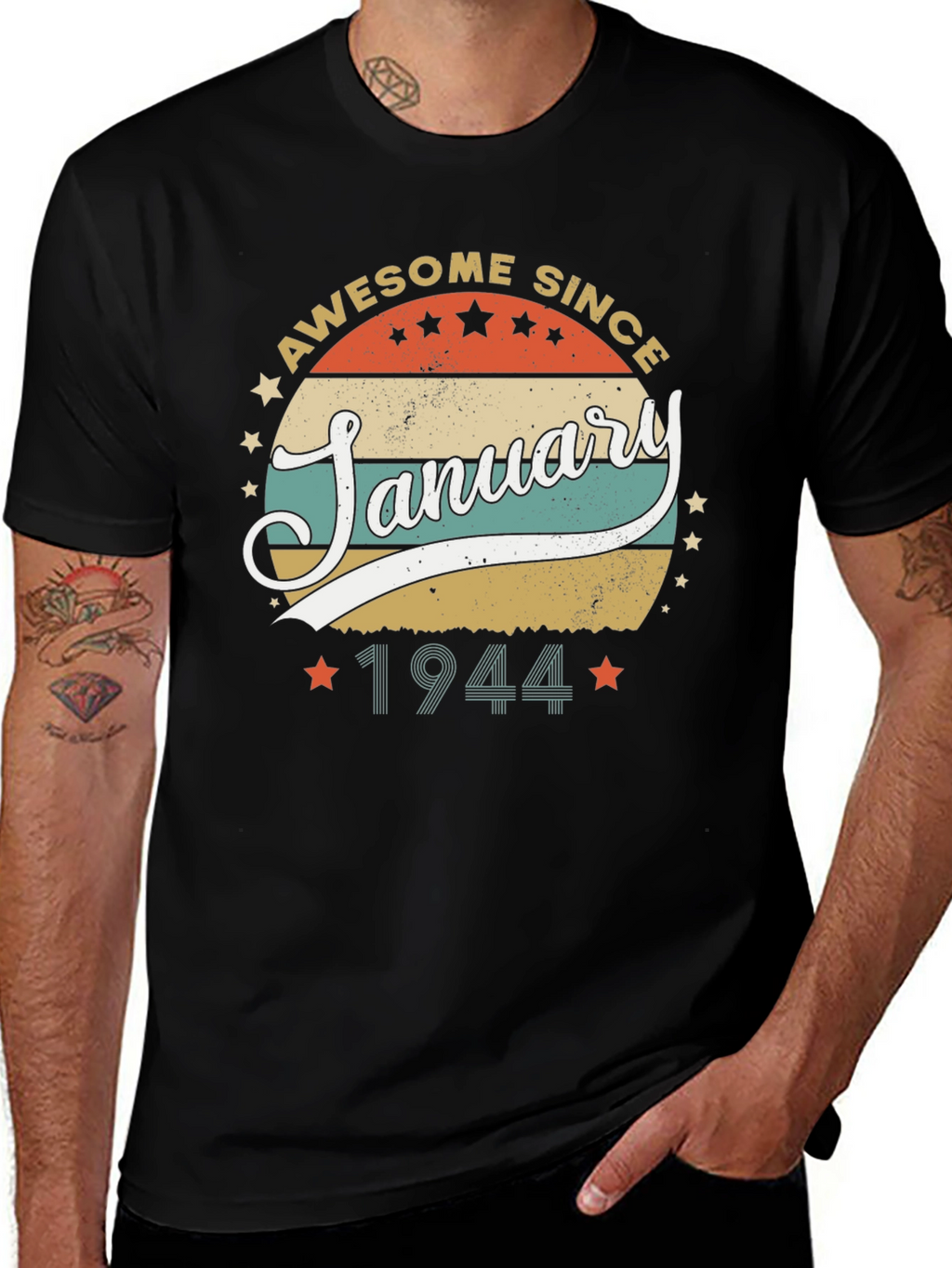 Awesome Since January 1944 T-Shirt