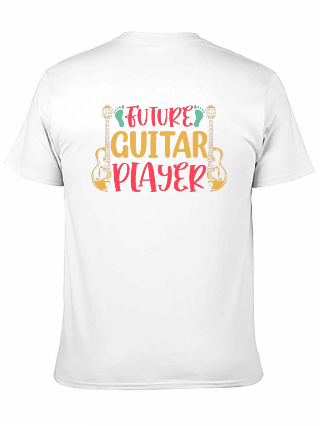 Future Guitar Player Black T-Shirt