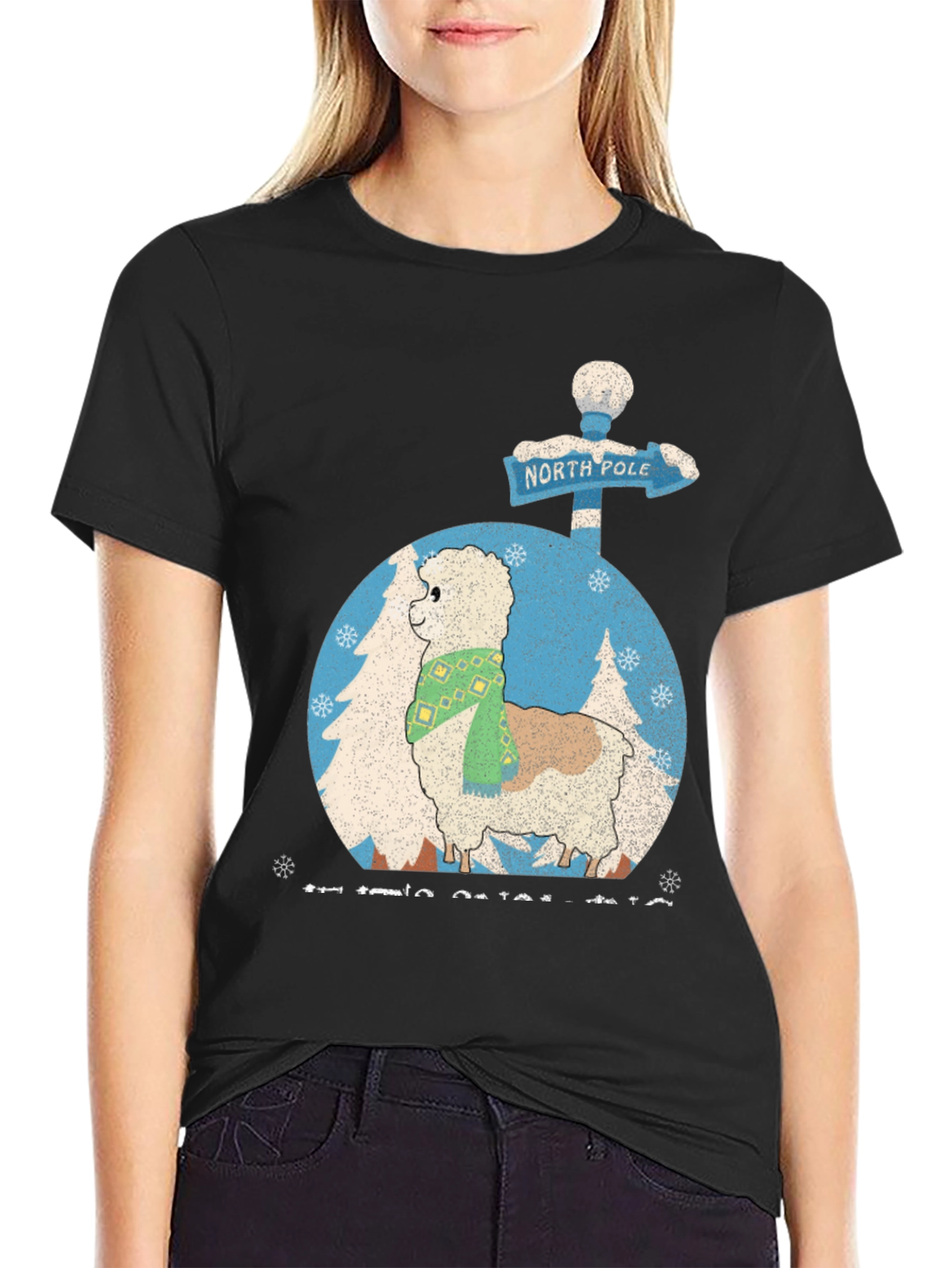 North Pole Alpaca T-Shirt