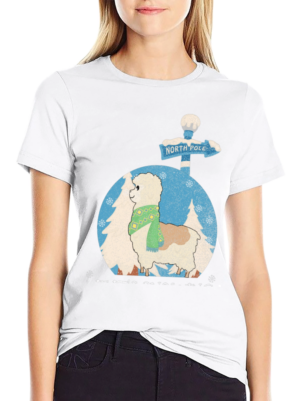 North Pole Alpaca T-Shirt