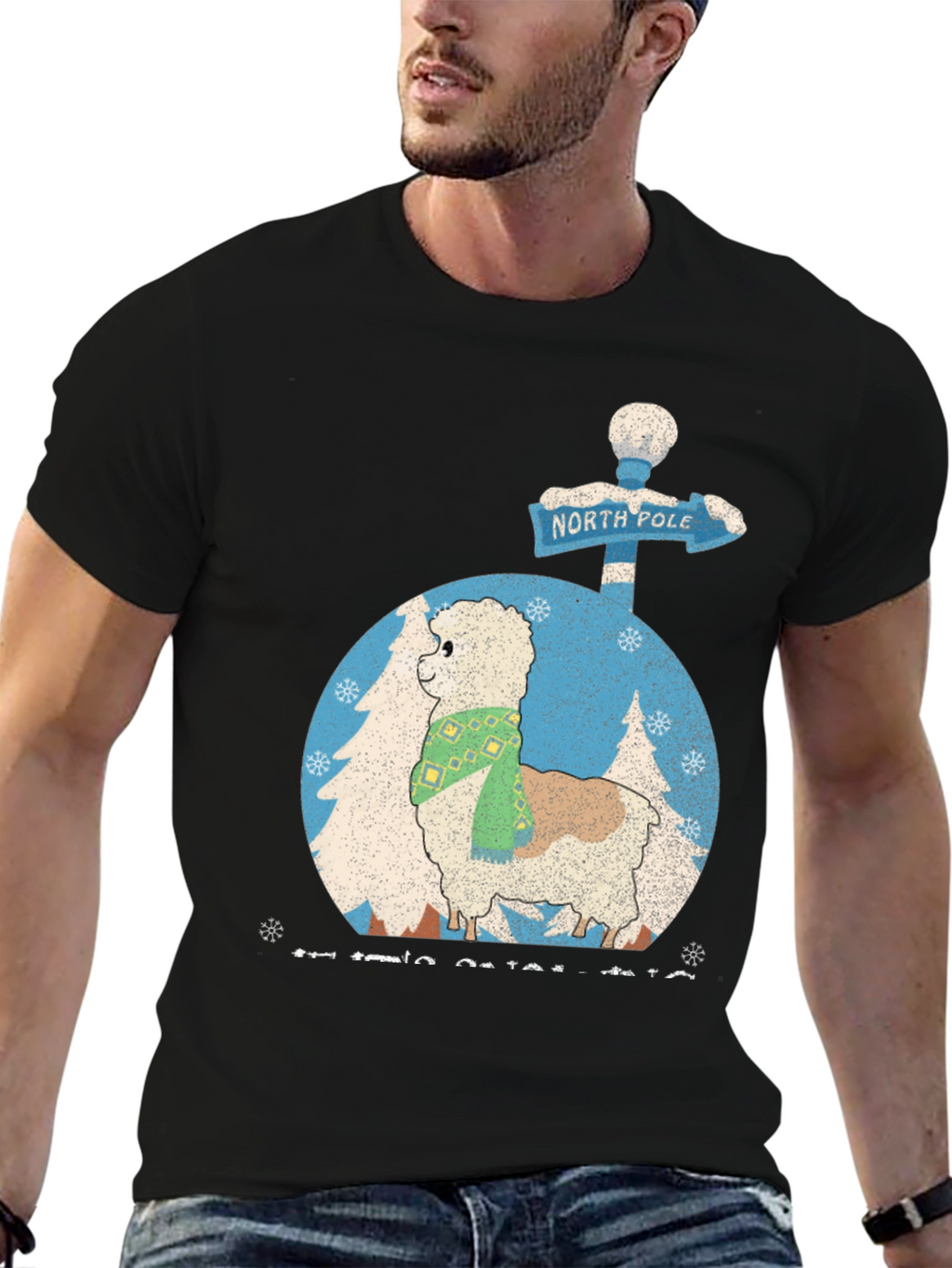 North Pole Alpaca T-Shirt
