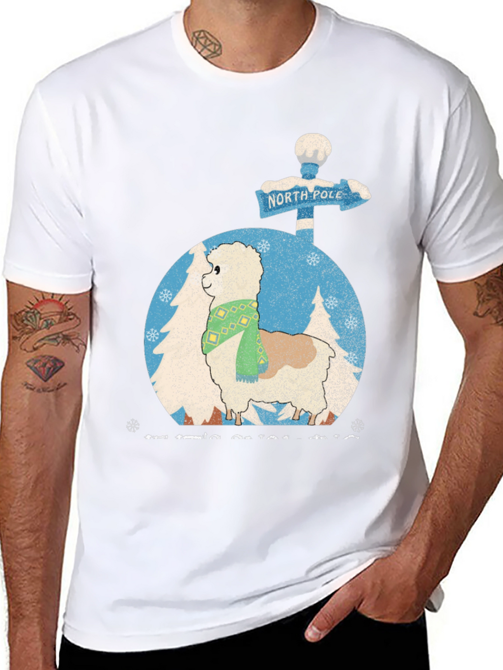 North Pole Alpaca T-Shirt