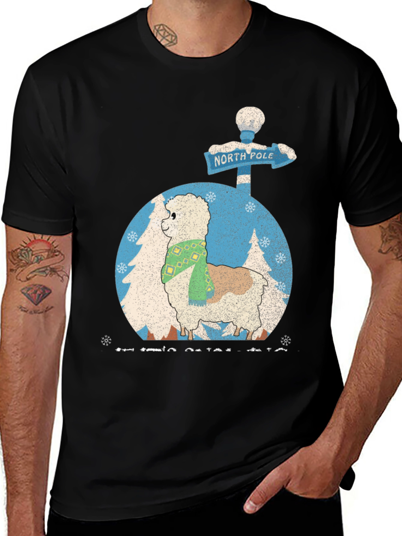 North Pole Alpaca T-Shirt