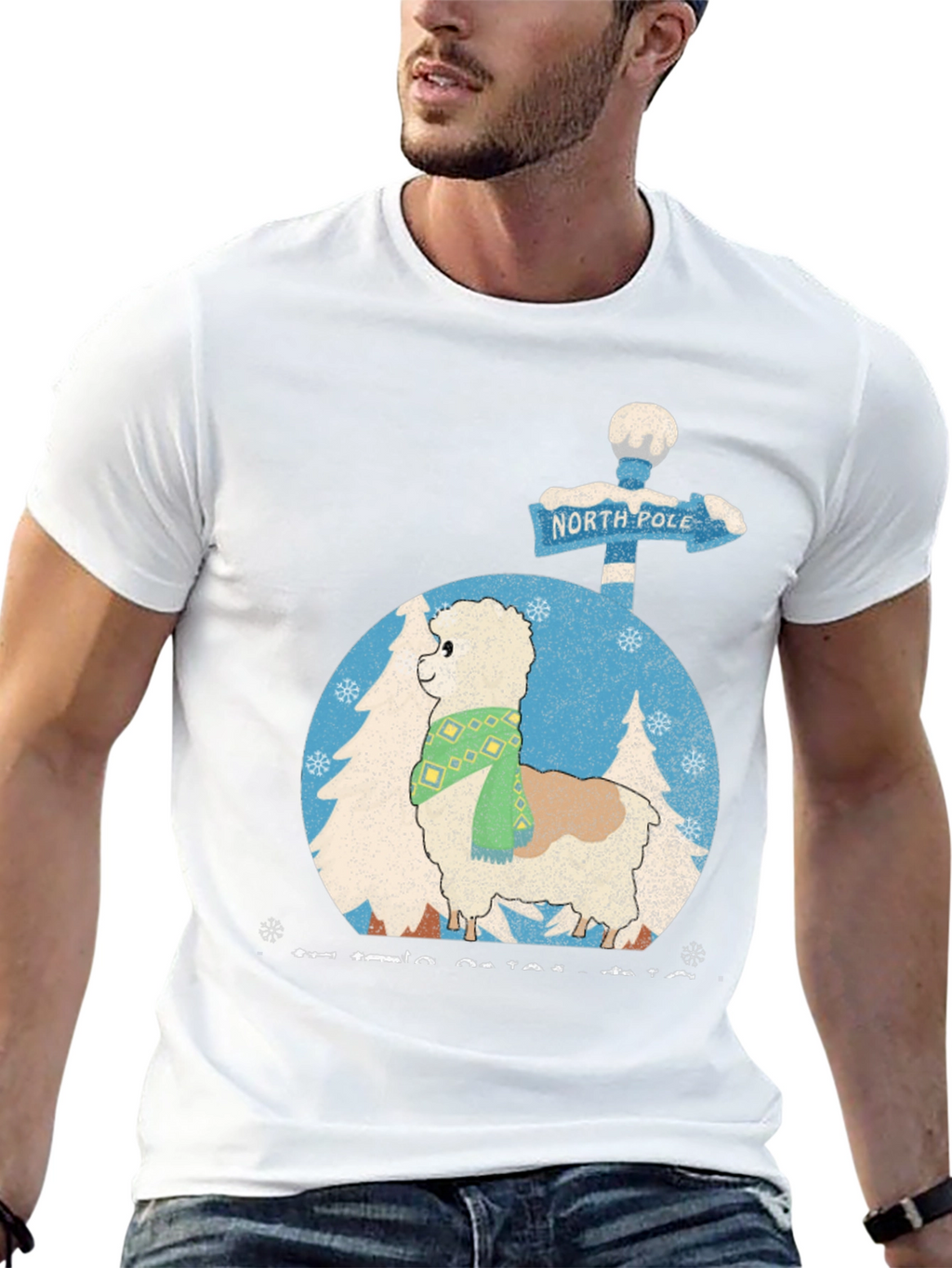 North Pole Alpaca T-Shirt