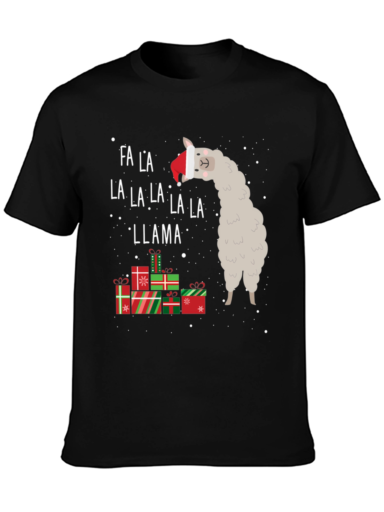 Fa La La Llama Christmas T-Shirt