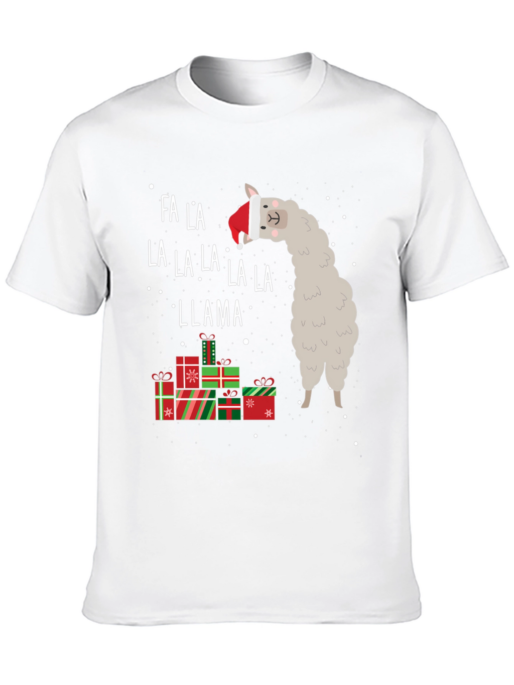 Fa La La Llama Christmas T-Shirt