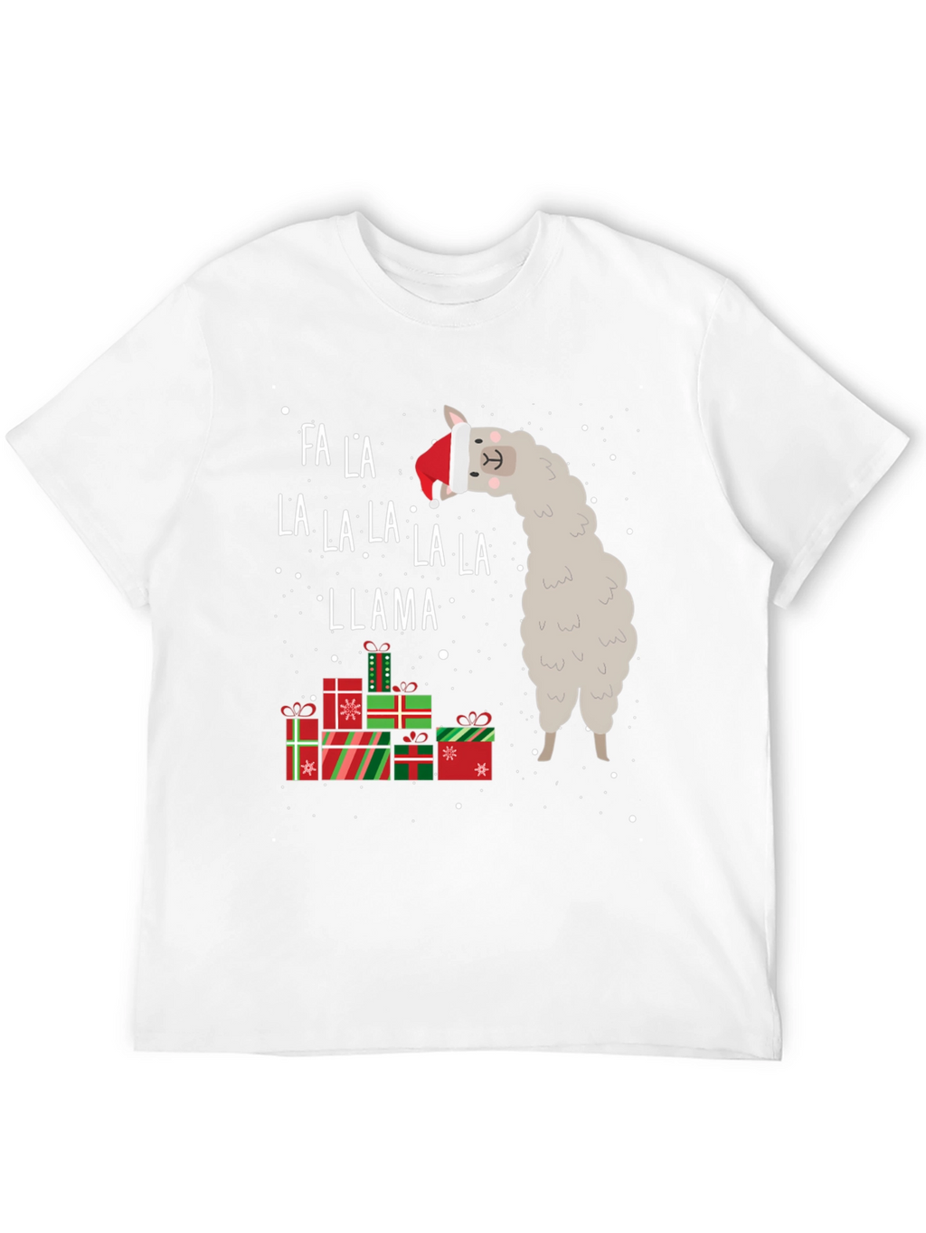 Fa La La Llama Christmas T-Shirt