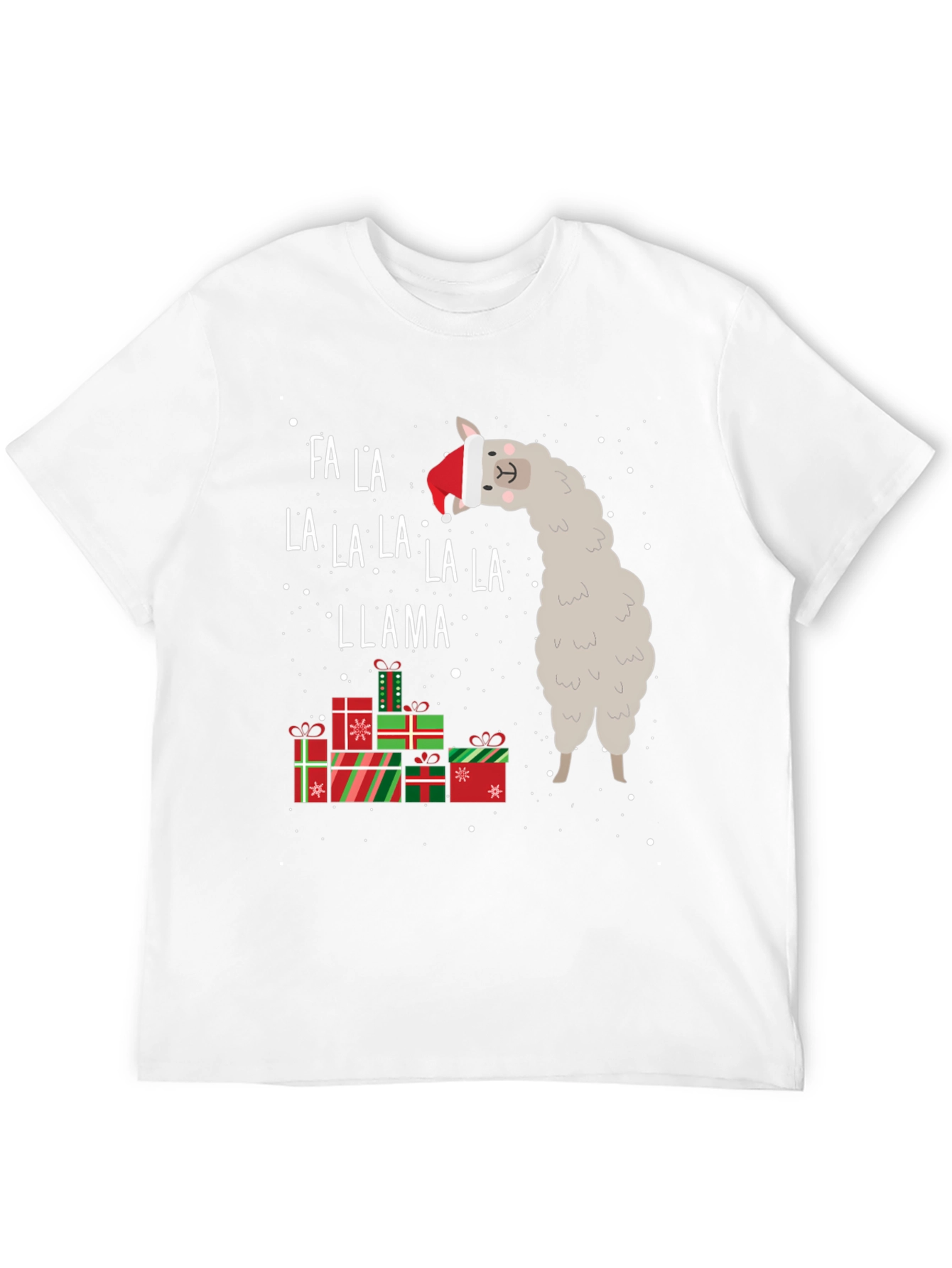 Fa La La Llama Christmas T-Shirt