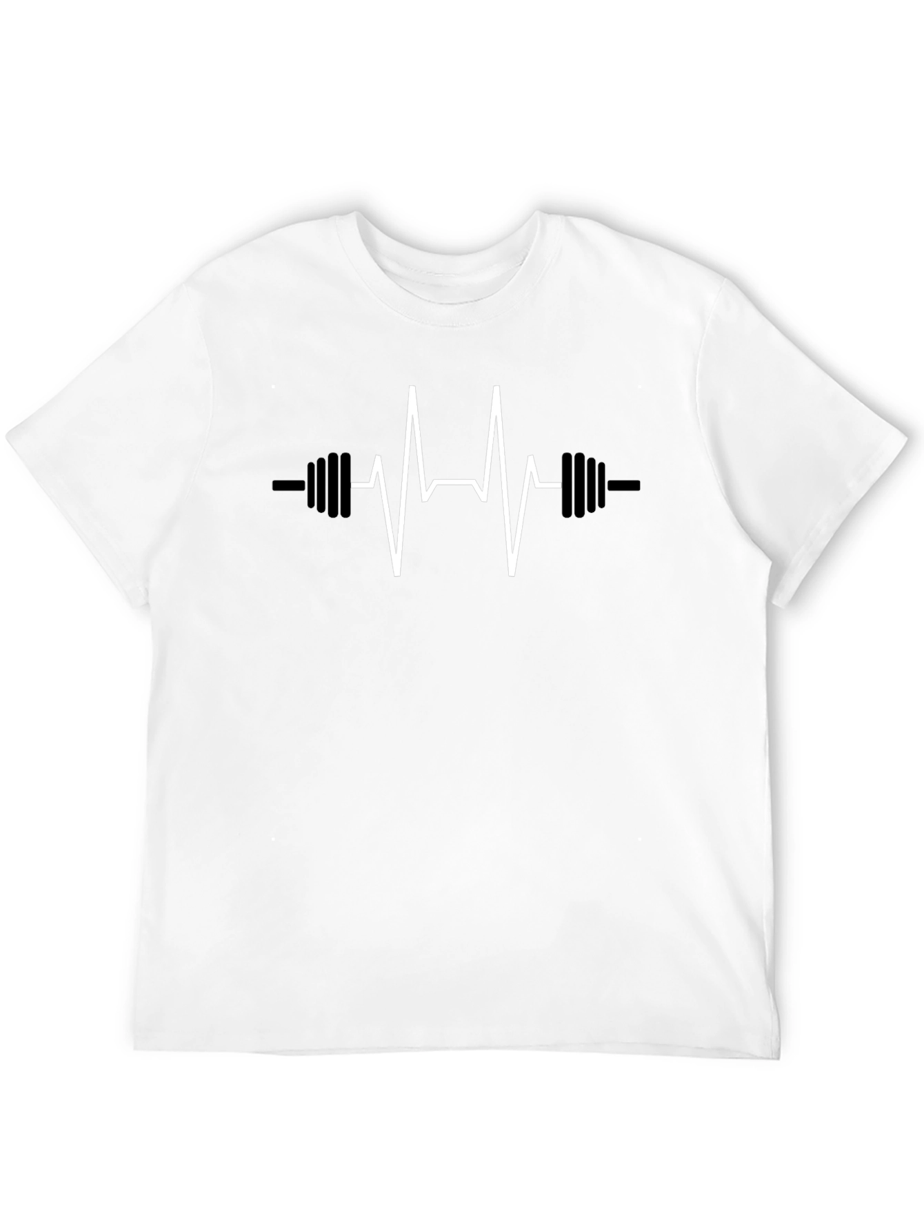 Fitness Heartbeat T-Shirt - Gym Lover