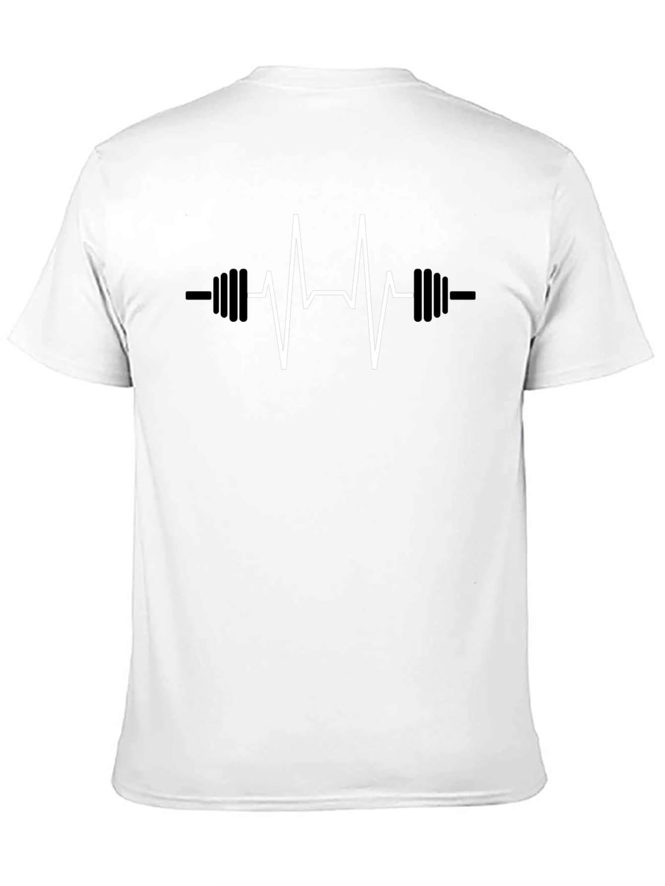 Fitness Heartbeat T-Shirt - Gym Lover