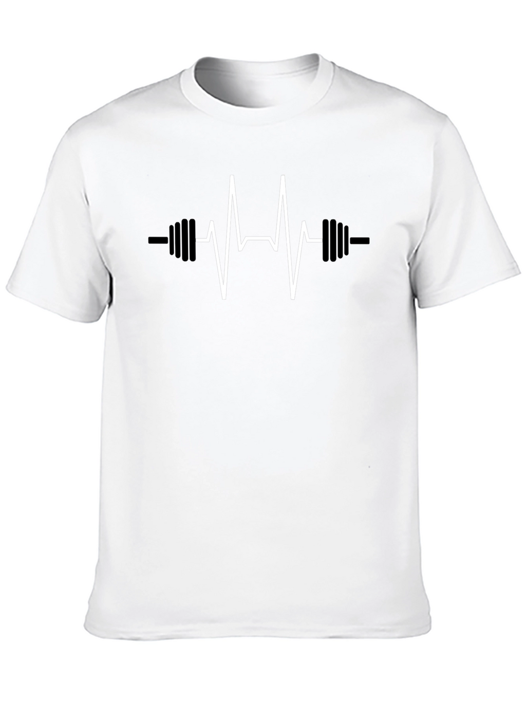 Fitness Heartbeat T-Shirt - Gym Lover