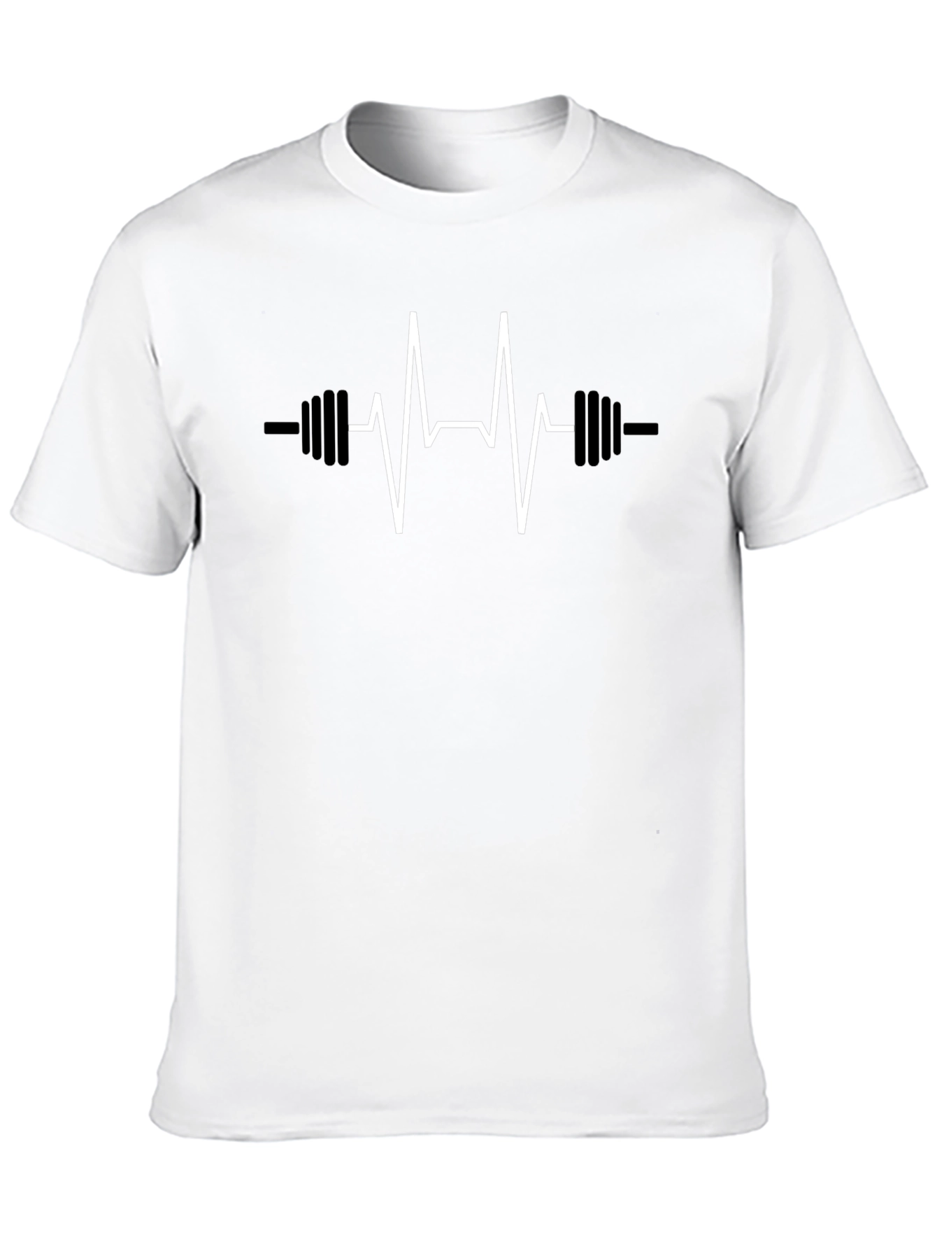 Fitness Heartbeat T-Shirt - Gym Lover