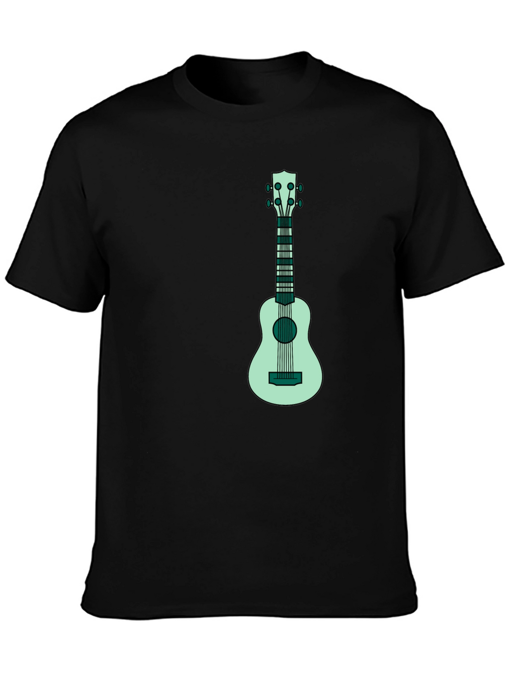 Ukulele Graphic Tee - Cool Music Lover Shirt