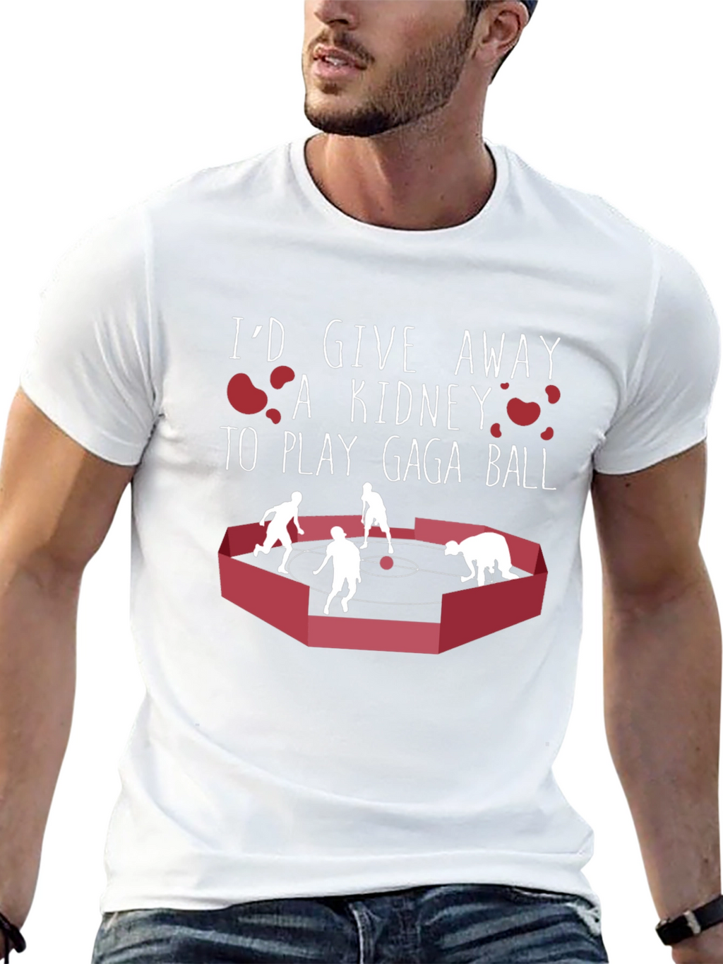 Gaga Ball T-Shirt: Id Give a Kidney