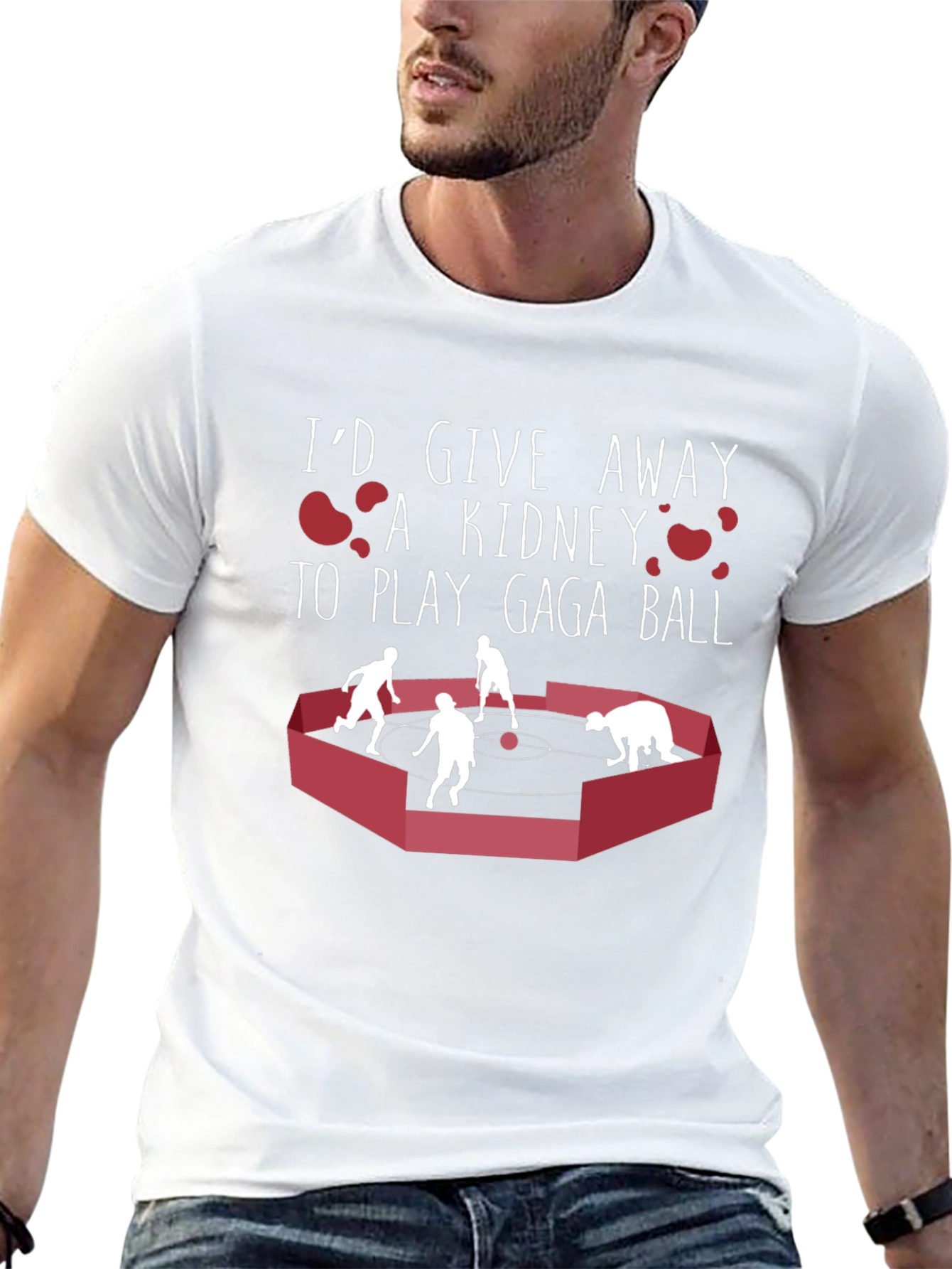 Gaga Ball T-Shirt: Id Give a Kidney
