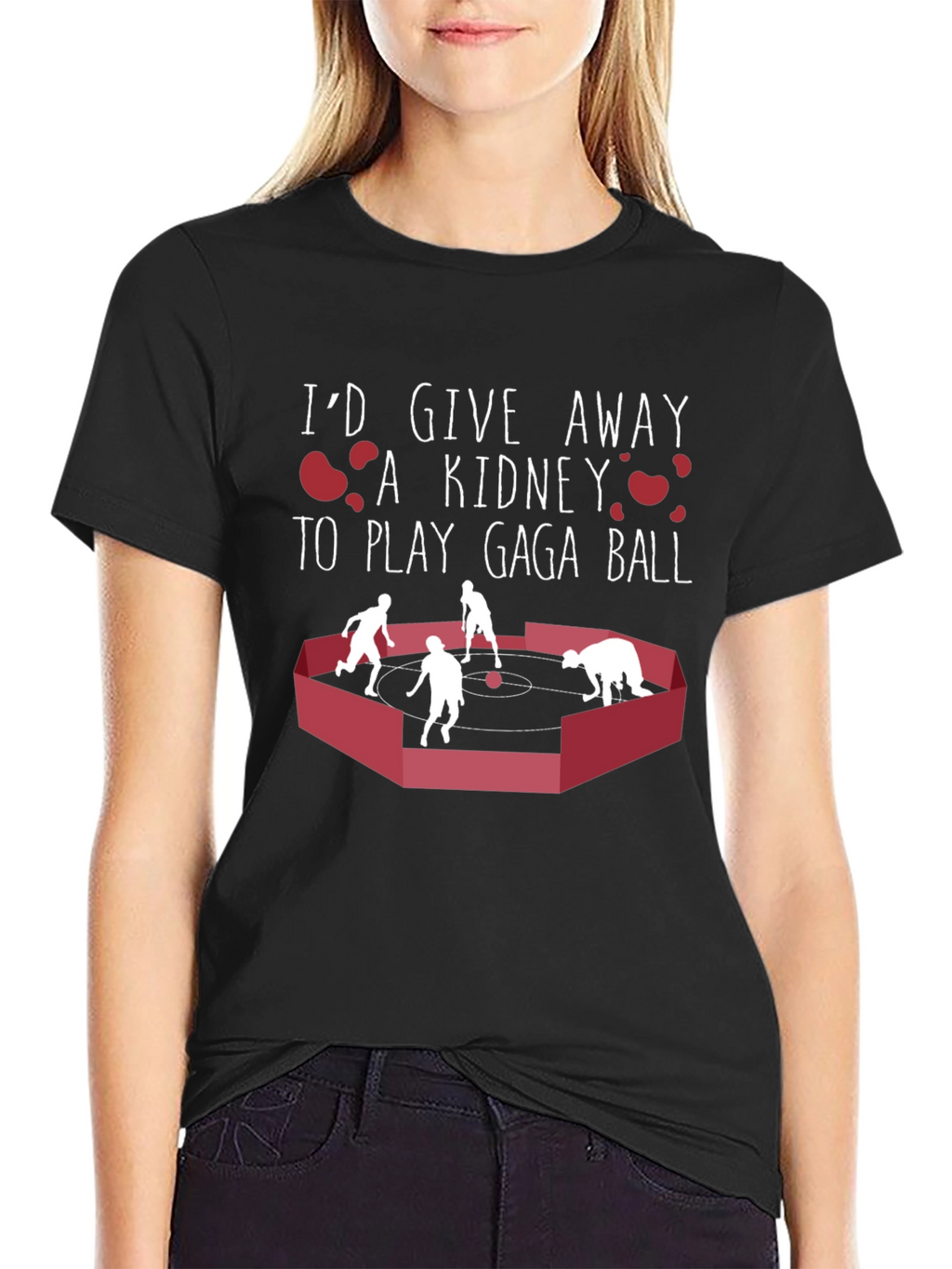 Gaga Ball T-Shirt: Id Give a Kidney