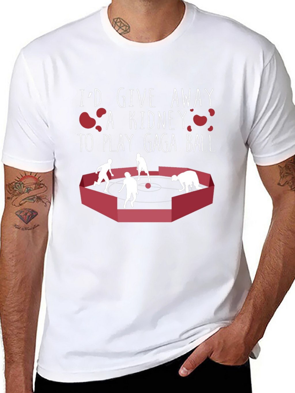 Gaga Ball T-Shirt: Id Give a Kidney