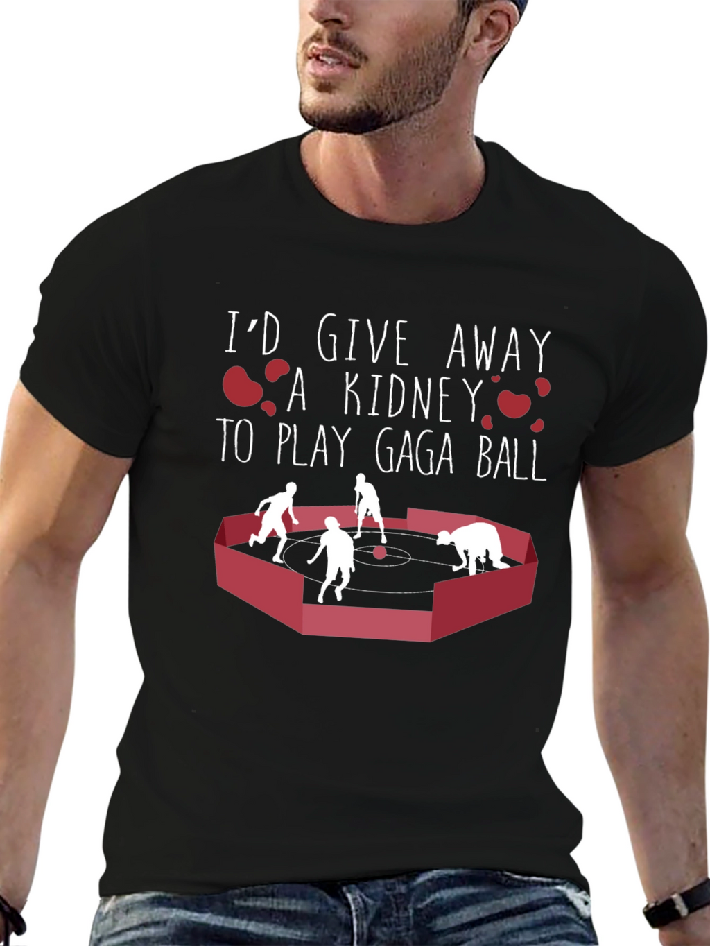 Gaga Ball T-Shirt: Id Give a Kidney