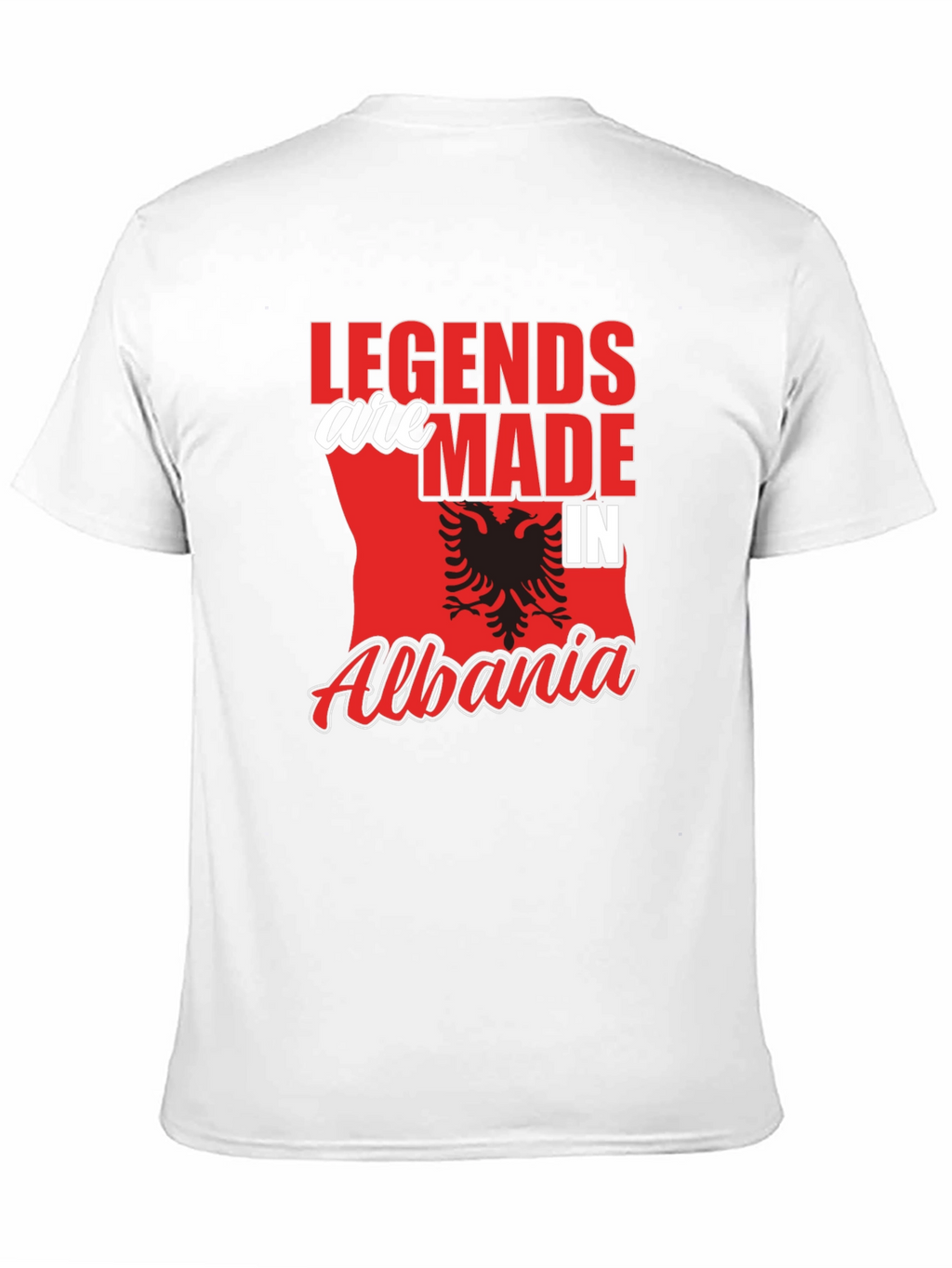 Legends Made in Albania T-Shirt