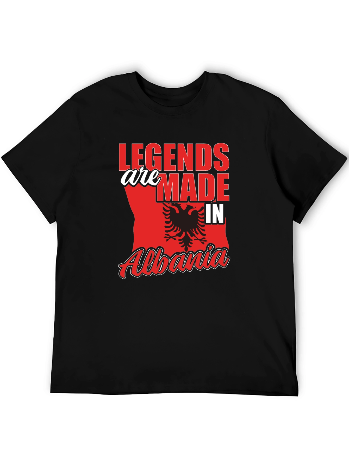Legends Made in Albania T-Shirt