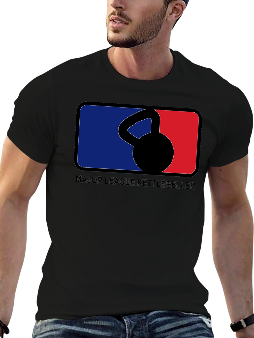 Major League Kettlebeller Black T-Shirt