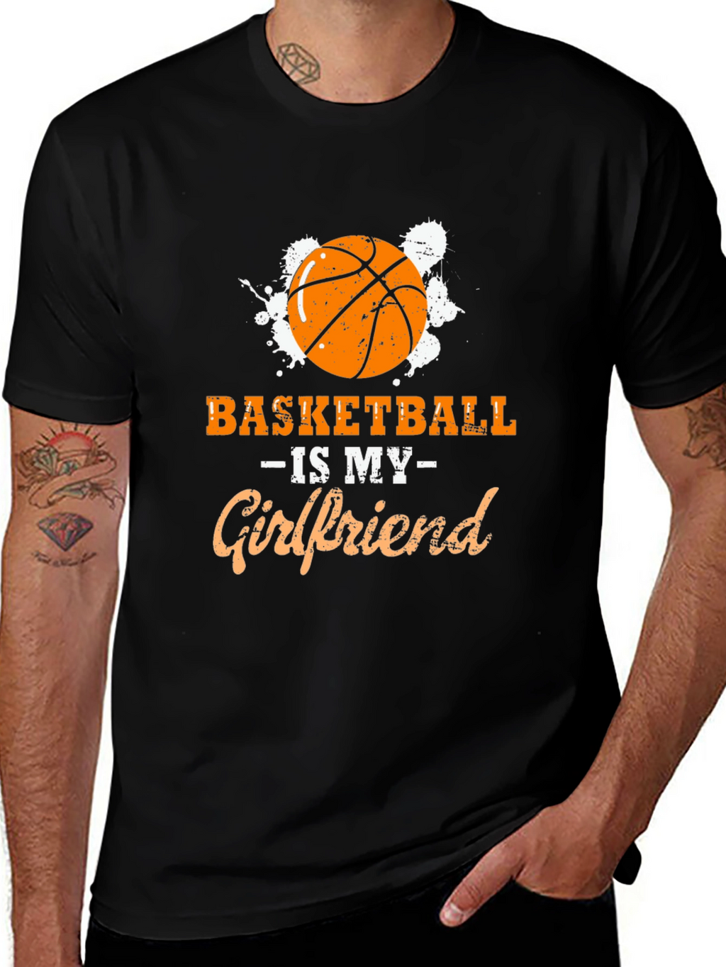 Basketball is My Girlfriend T-Shirt