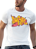 Graffiti Style Black T-Shirt