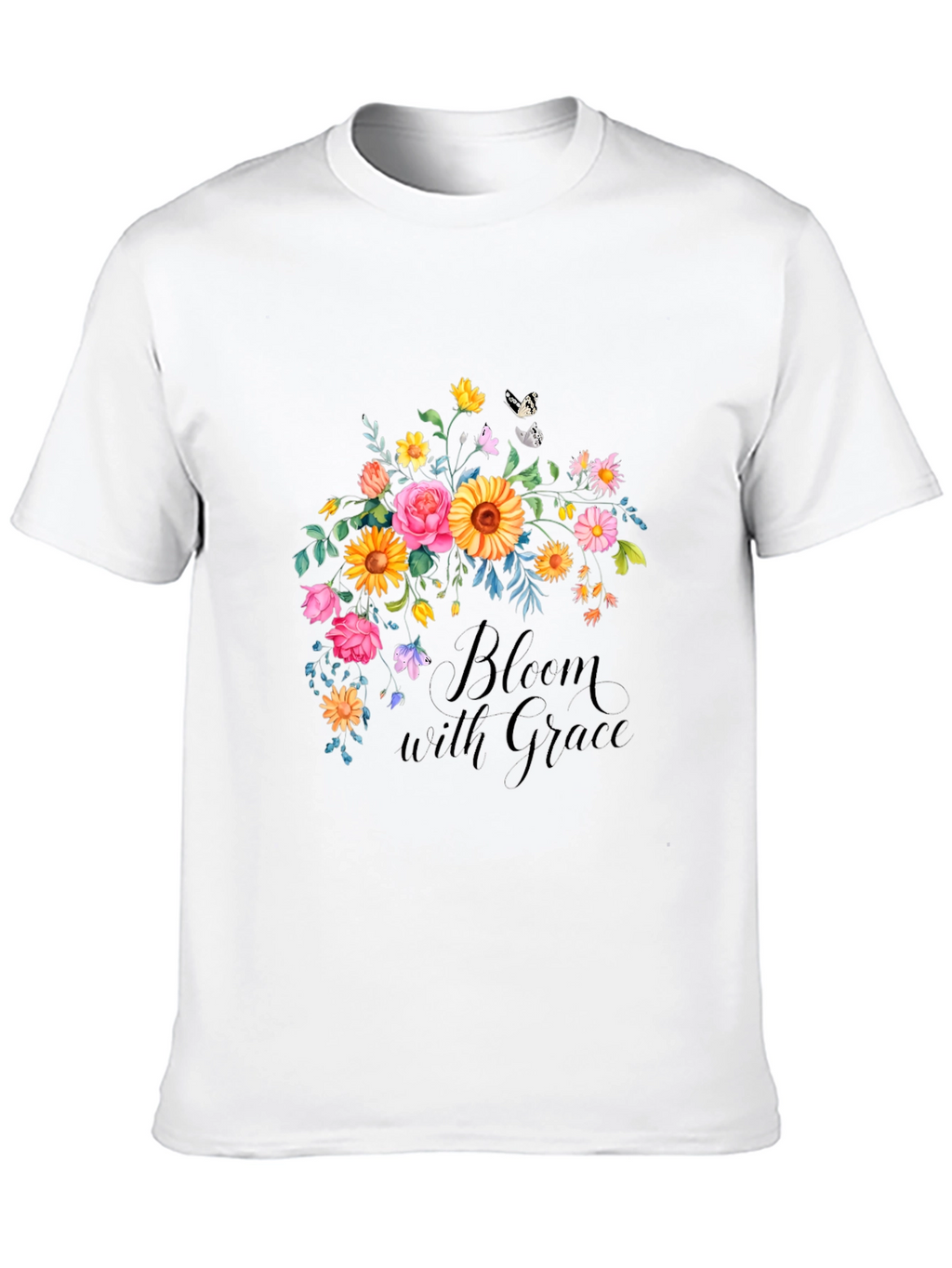 Bloom with Grace Floral T-Shirt