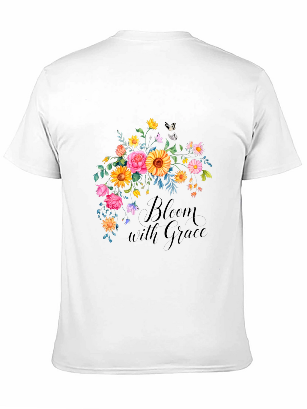 Bloom with Grace Floral T-Shirt