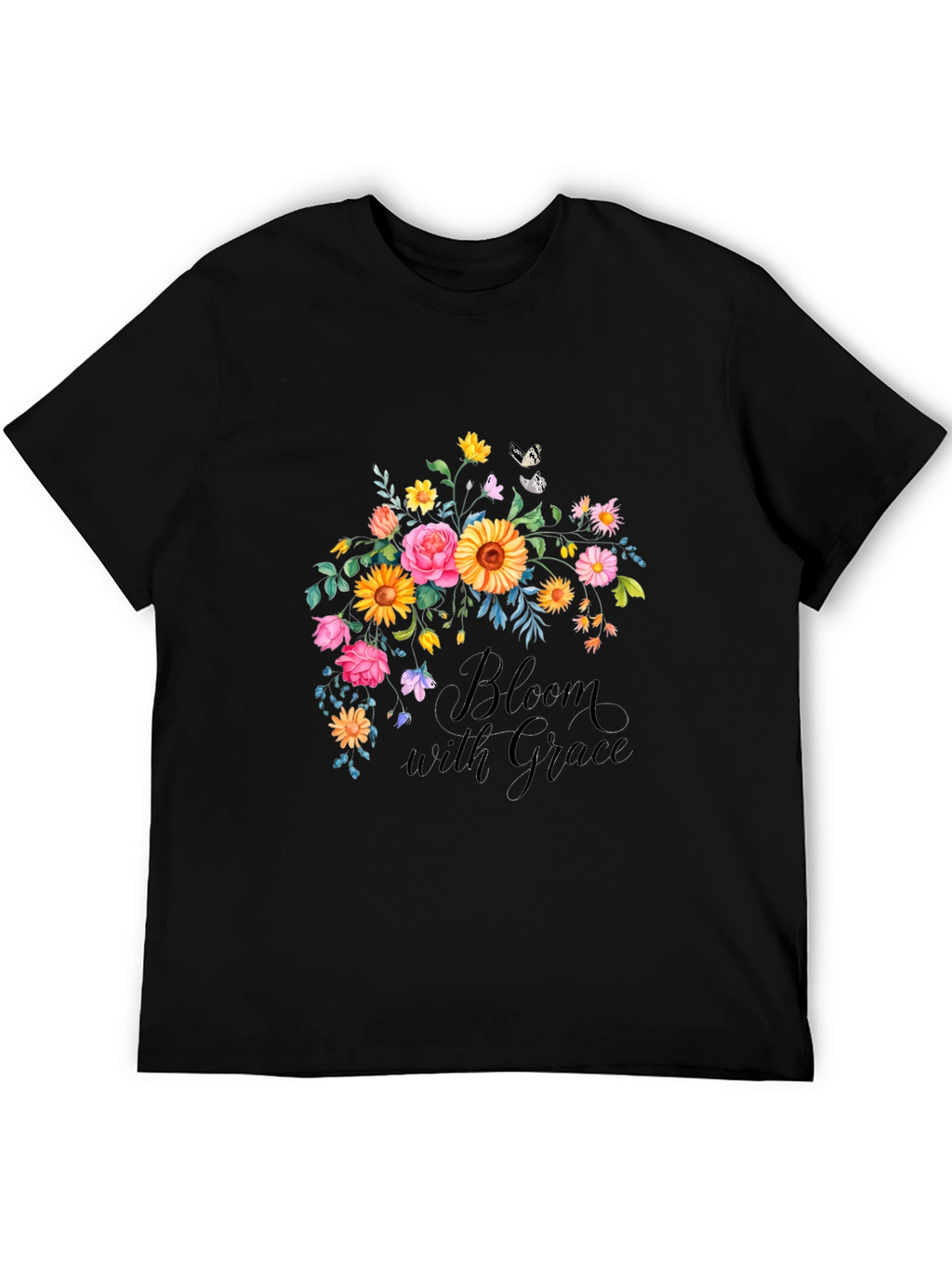 Bloom with Grace Floral T-Shirt