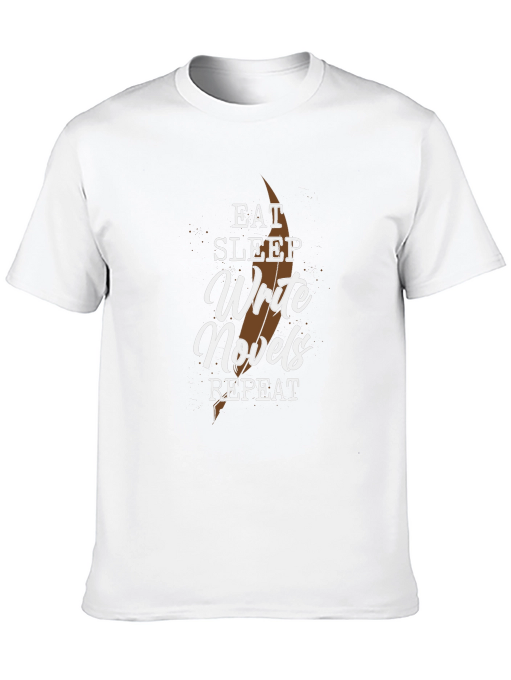 Eat Sleep Write Novels Repeat Graphic Tee