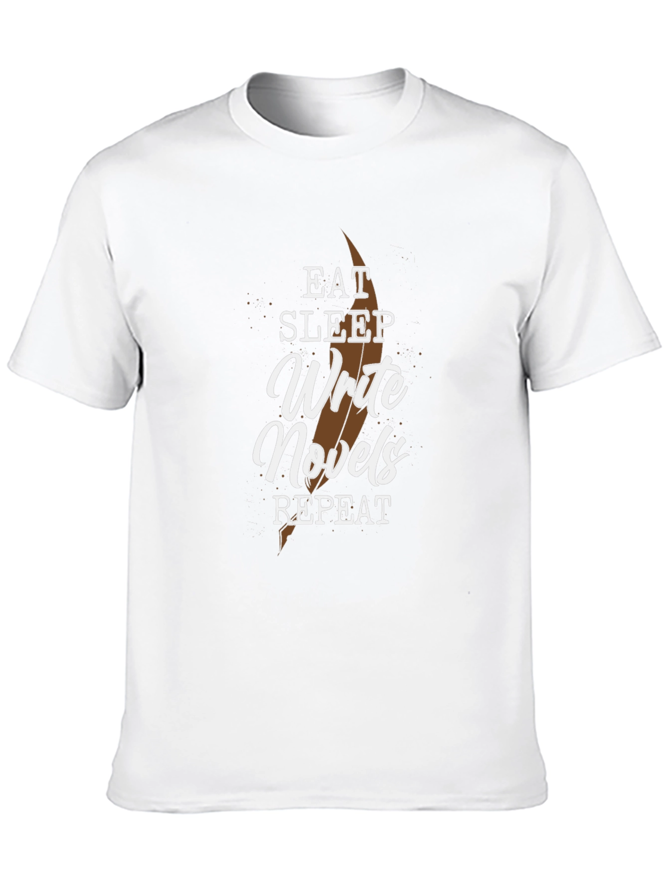 Eat Sleep Write Novels Repeat Graphic Tee